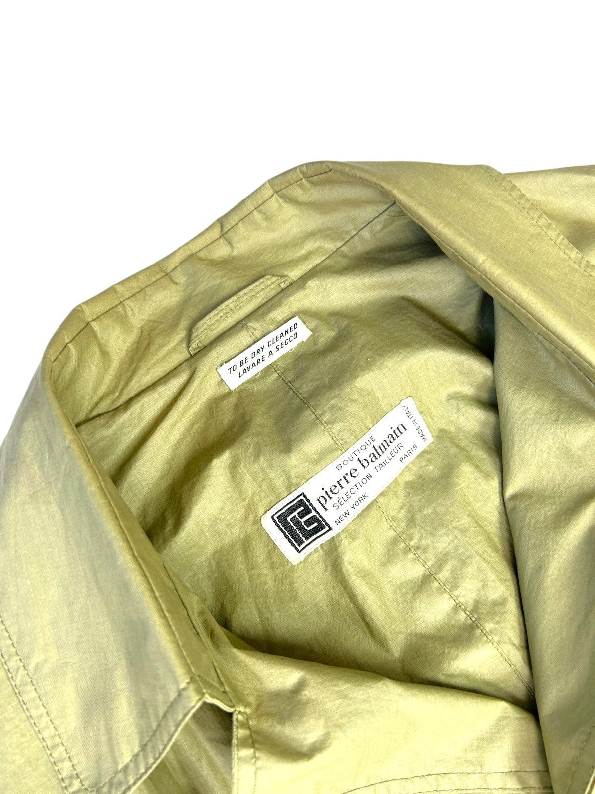 Pierre Balmain × Vintage Pierre Balmain vintage trench coat Size US XL / EU 56 / 4 - 4 Thumbnail