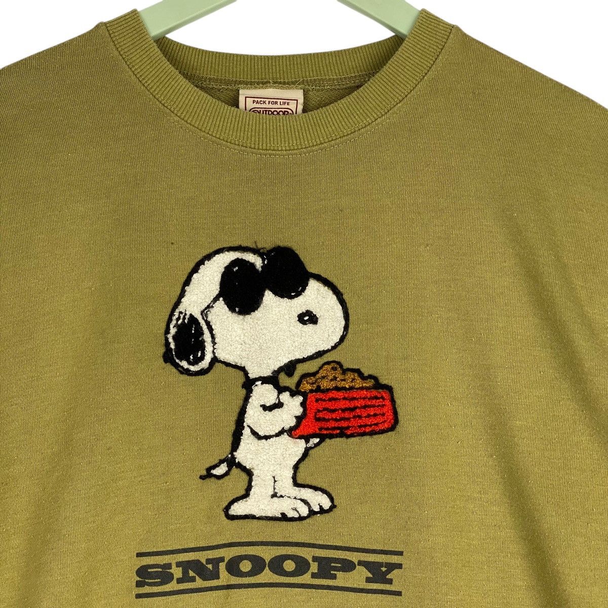 Snoop Dogg Vintage Outdoor Long Sleeve T-Shirt Embroidered Green Size M / US 6-8 / IT 42-44 - 5 Thumbnail