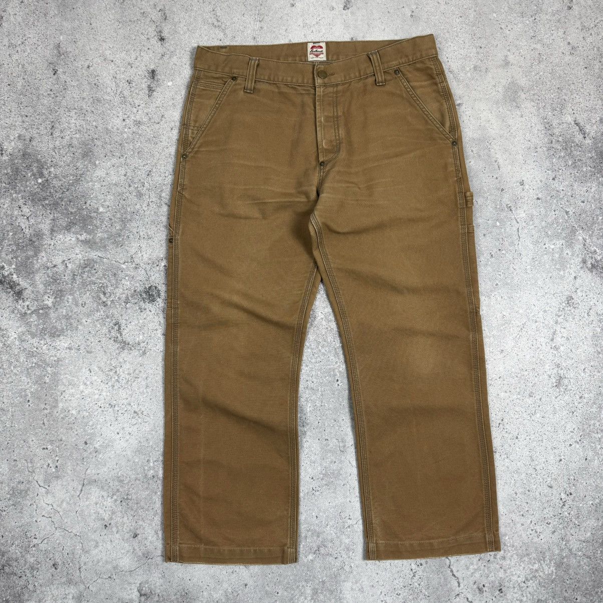 Carhartt × Vintage Carhartt Distressed Logger Pants Size US 34 / EU 50 - 5 Thumbnail