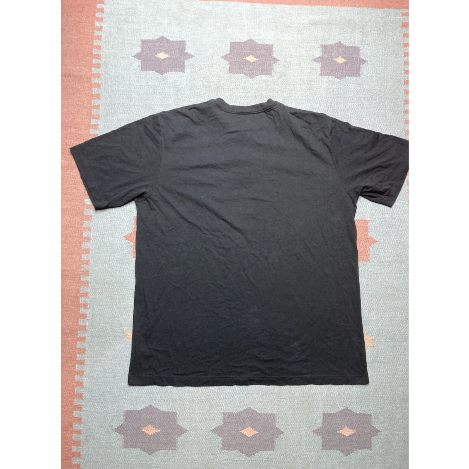 Carhartt Carhartt Henley T Shirt workwear short sleeve black original fit XL tall Men Size US XL / EU 56 / 4 - 4 Thumbnail
