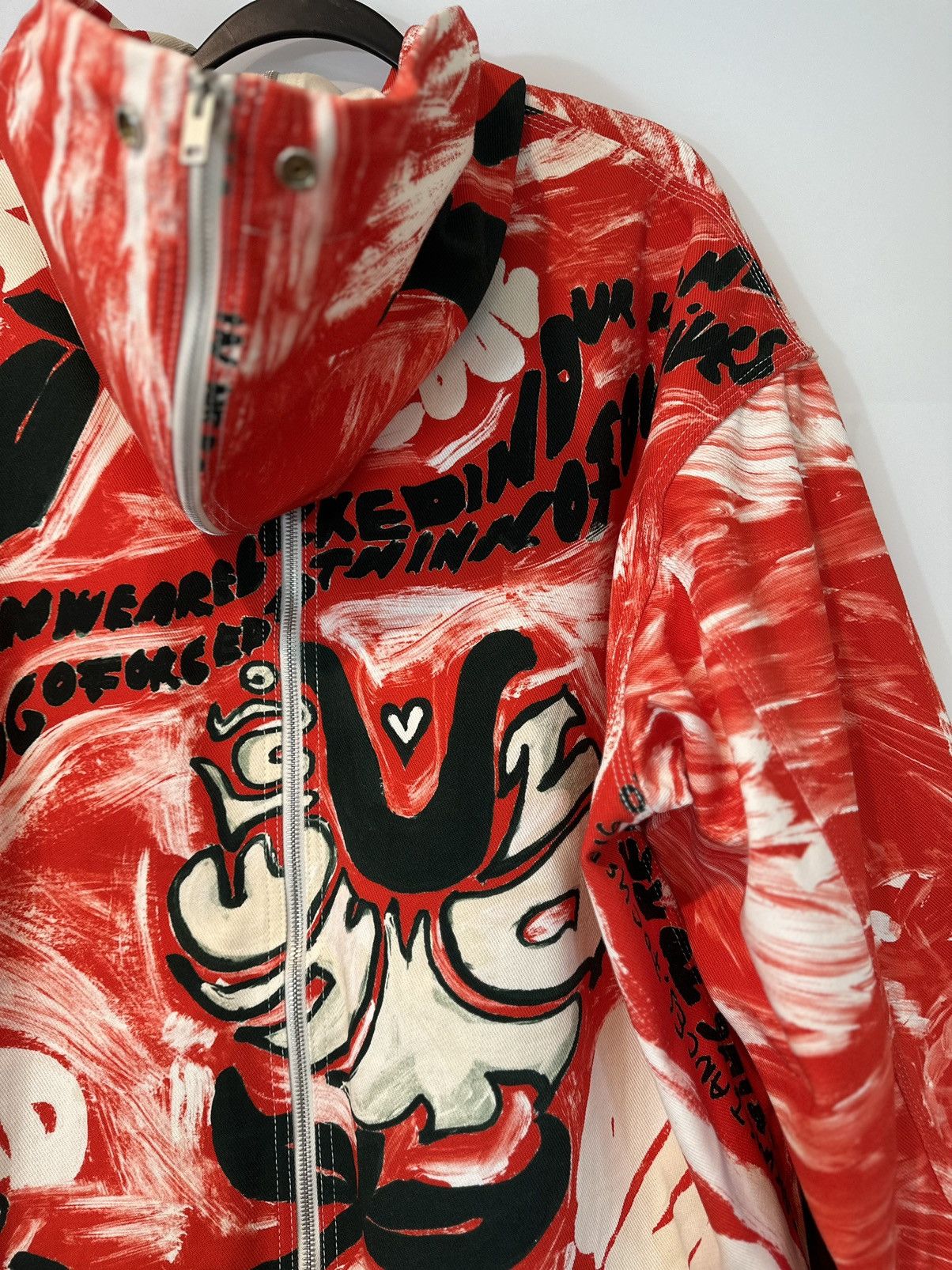 Marni Painted Floral Oversized Jacket Runway Rare Size US S / EU 44-46 / 1 - 9 Thumbnail
