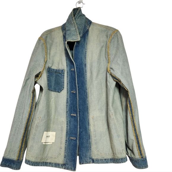 Bally Bally Switzerland BlueDenim Shirt Jacket elaxed Fit Size Size US L / EU 52-54 / 3 - 3 Thumbnail