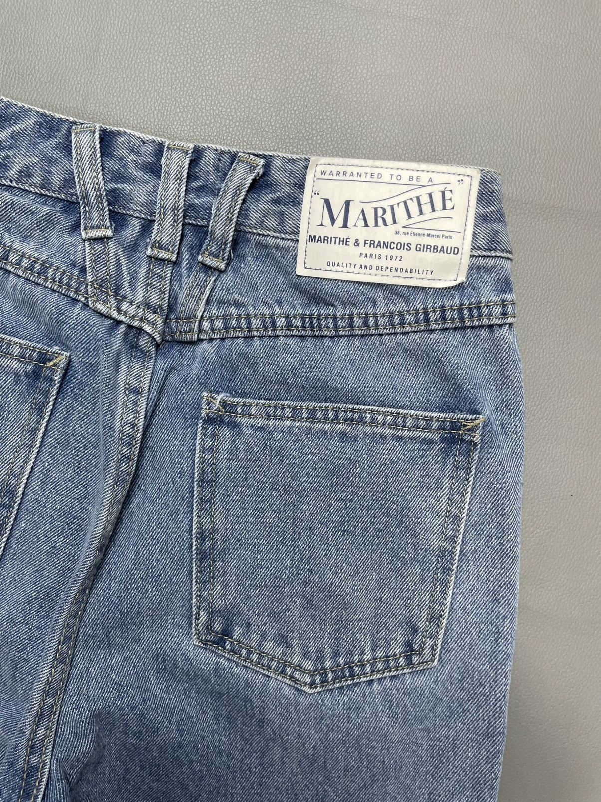 Marithe + Francois Girbaud MFG High Waist Baggy Pants Size 26" / US 2 / IT 38 - 6 Thumbnail