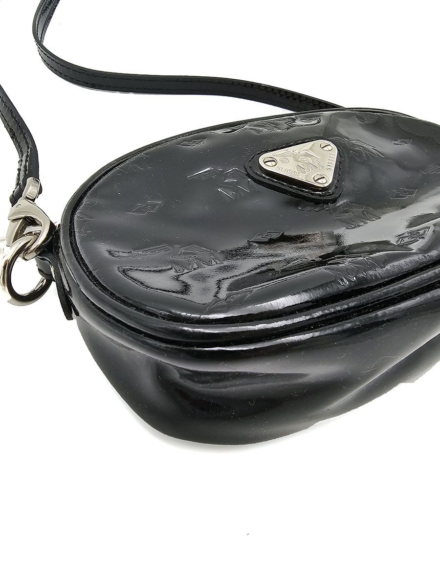 Maison Mollerus Maison Mollerus Black Patent Leather Crossbody Bag Size ONE SIZE - 8 Thumbnail
