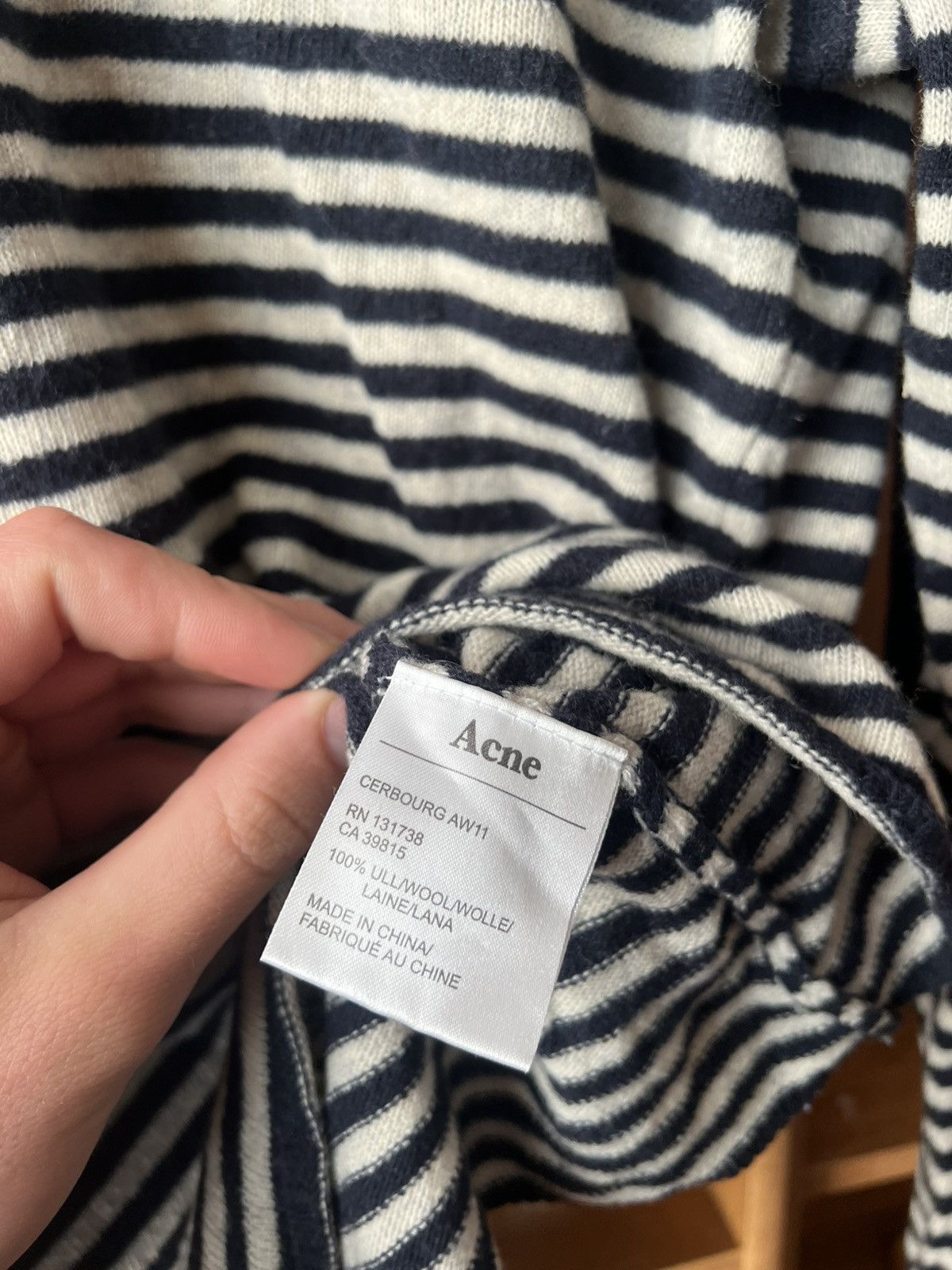 Acne Studios Acne studios wool mohair knit sweater Size XS / US 0-2 / IT 36-38 - 7 Thumbnail