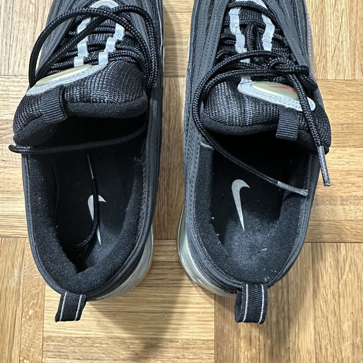 Nike Nike Air Max 97 Silver Black 2018 Size US 11 / EU 44 - 4 Thumbnail