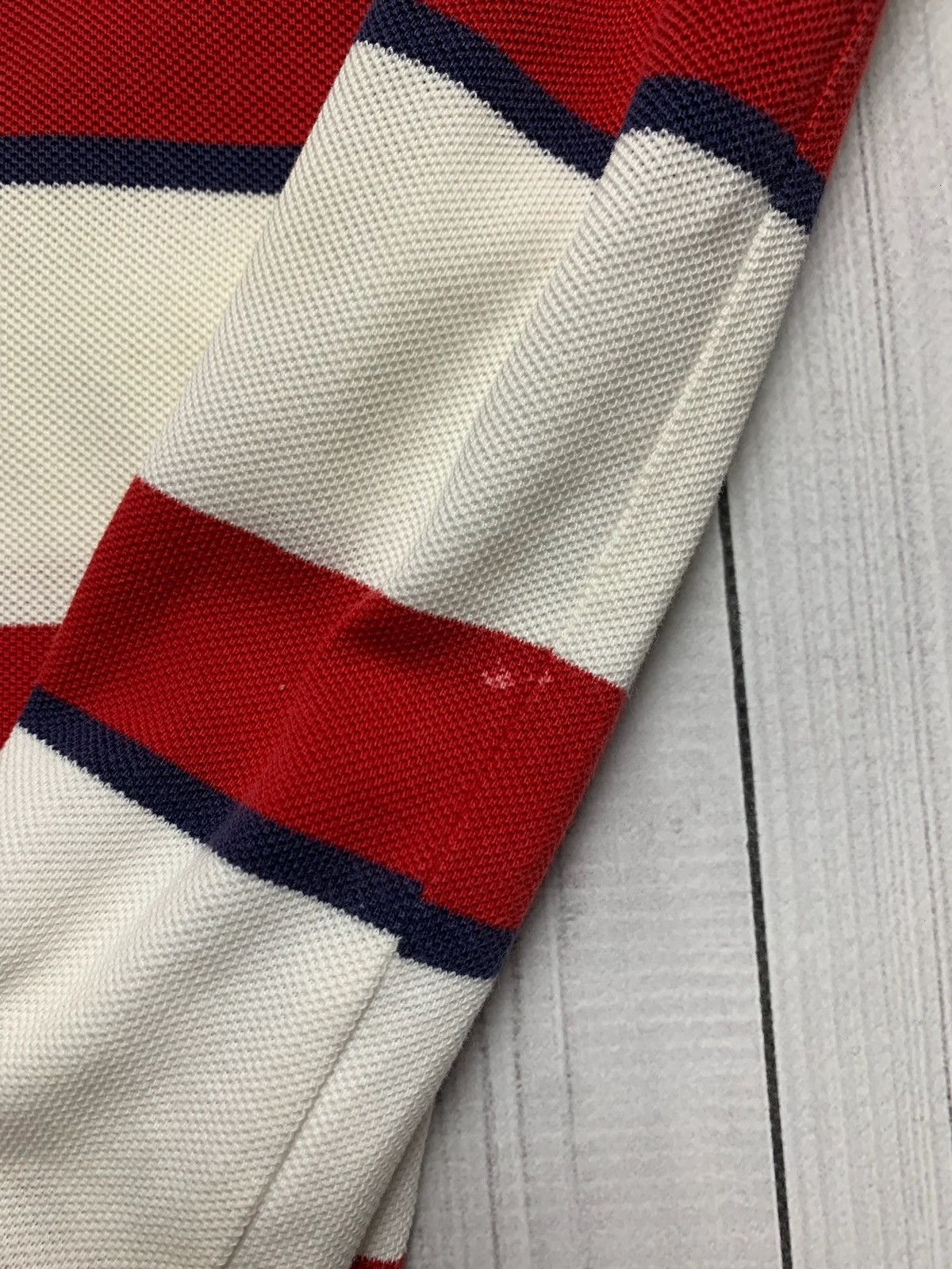 Polo Ralph Lauren × Vintage Vintage polo Ralph Lauren striped polo size L Size US L / EU 52-54 / 3 - 9 Thumbnail