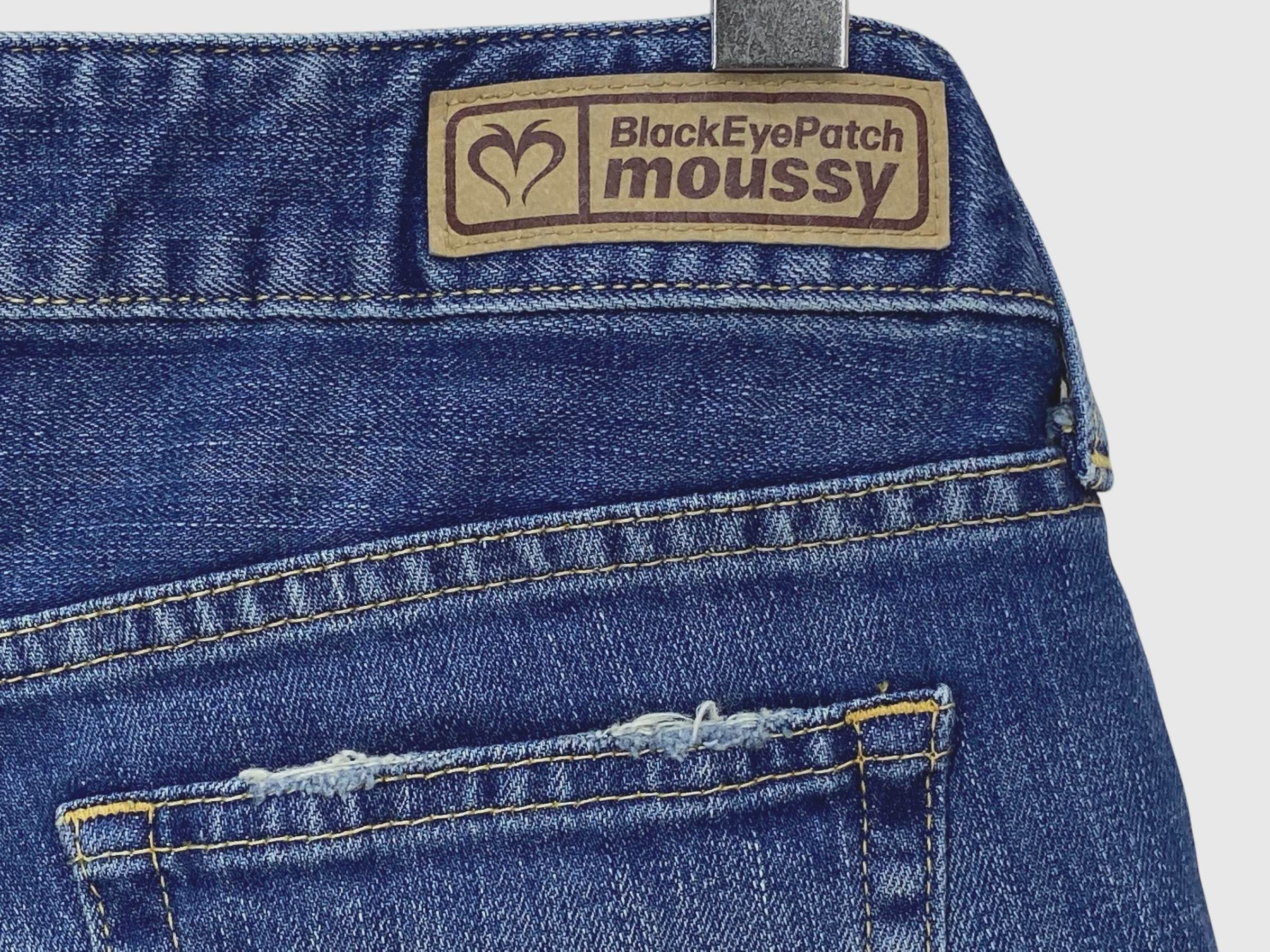 MOUSSY × Vintage Moussy Jeans Flare Pants Workwear Size 24" / US 00 / IT 34 - 7 Thumbnail