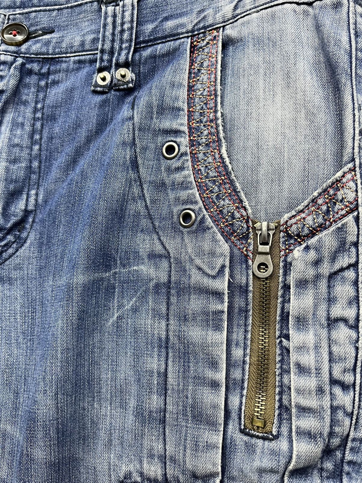 semanticdesign 🔥SEMANTIC DESIGN Distressed Denim Cargo Pants Size US 32 / EU 48 - 5 Thumbnail
