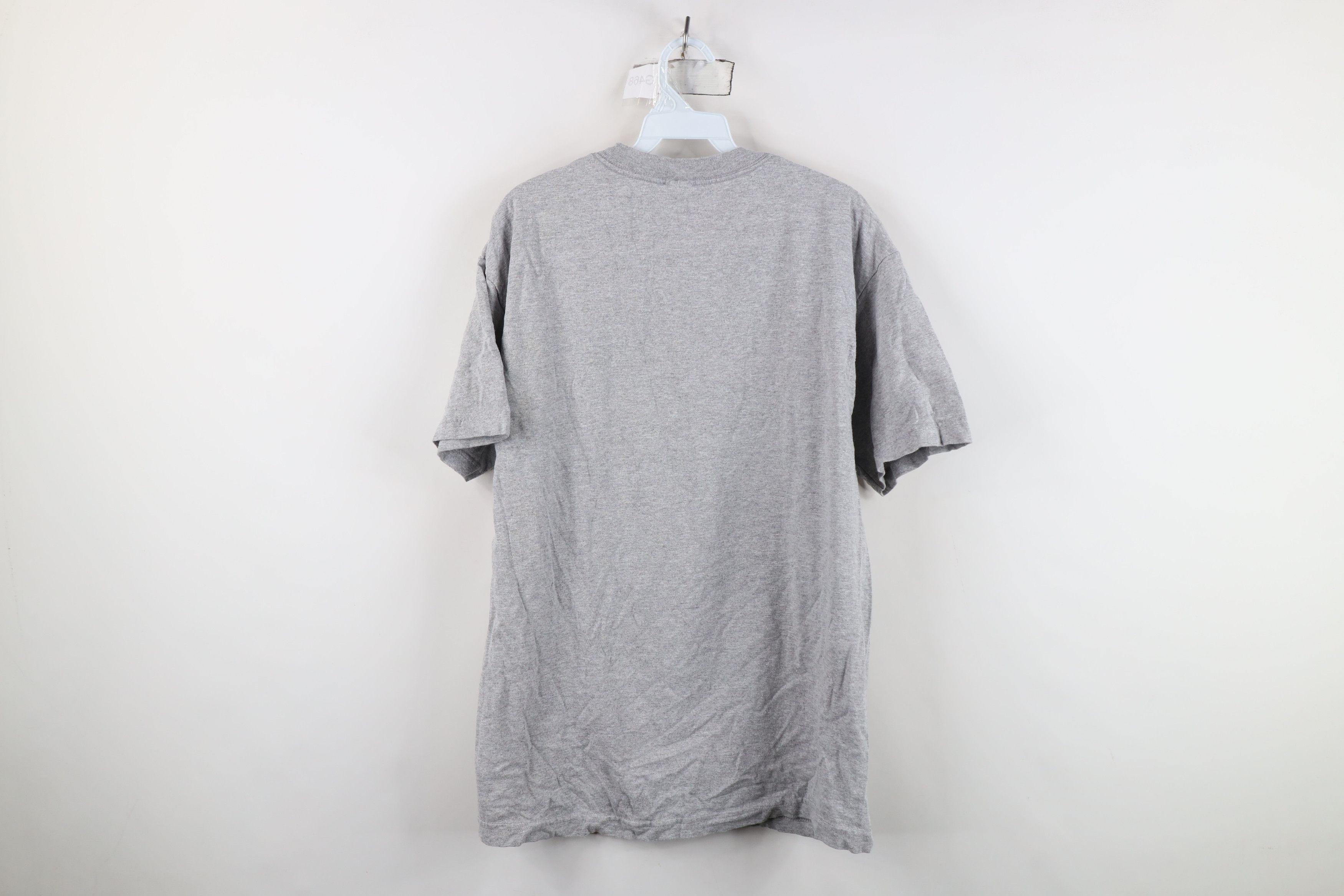 Vintage Vintage University of Miami Hurricanes T-Shirt Heather Gray Size US L / EU 52-54 / 3 - 10 Thumbnail
