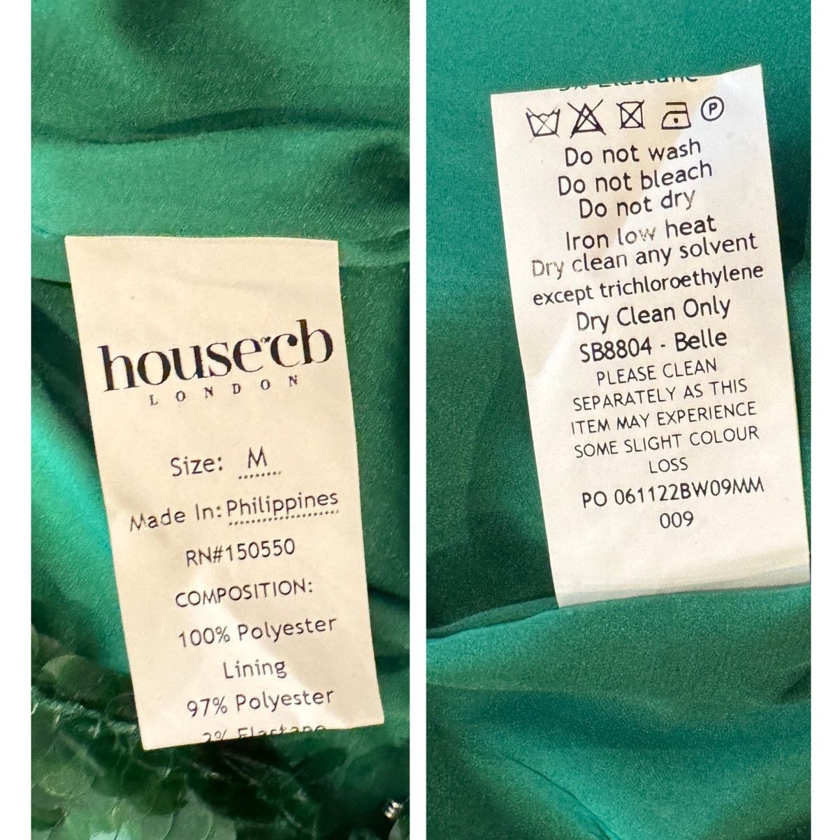 House of CB HOUSE OF CB Belle Sequin Long Sleeve Open Back Maxi Dress M Size M / US 6-8 / IT 42-44 - 14 Thumbnail