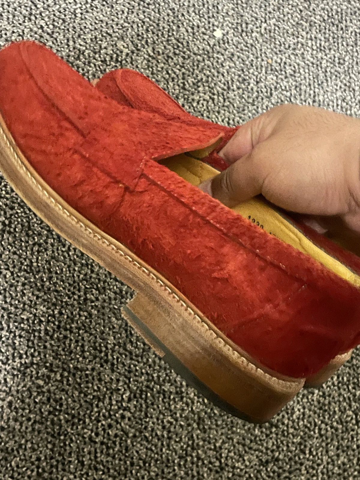 Blackstock & Weber Custom Hand Painted Suede Blackstock & Weber Loafer Size US 9.5 / EU 42-43 - 3 Thumbnail