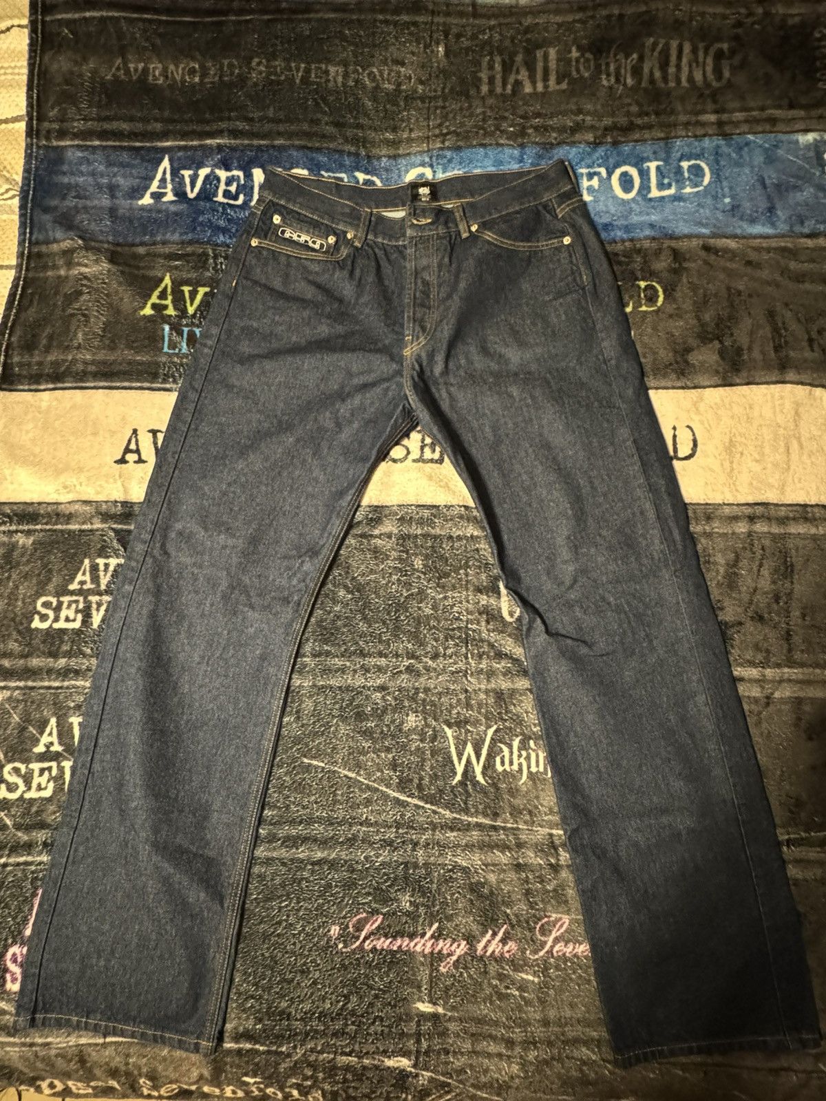 G59 Records G59 logo Pants (Dark Blue) Size US 36 / EU 52 - 3 Thumbnail