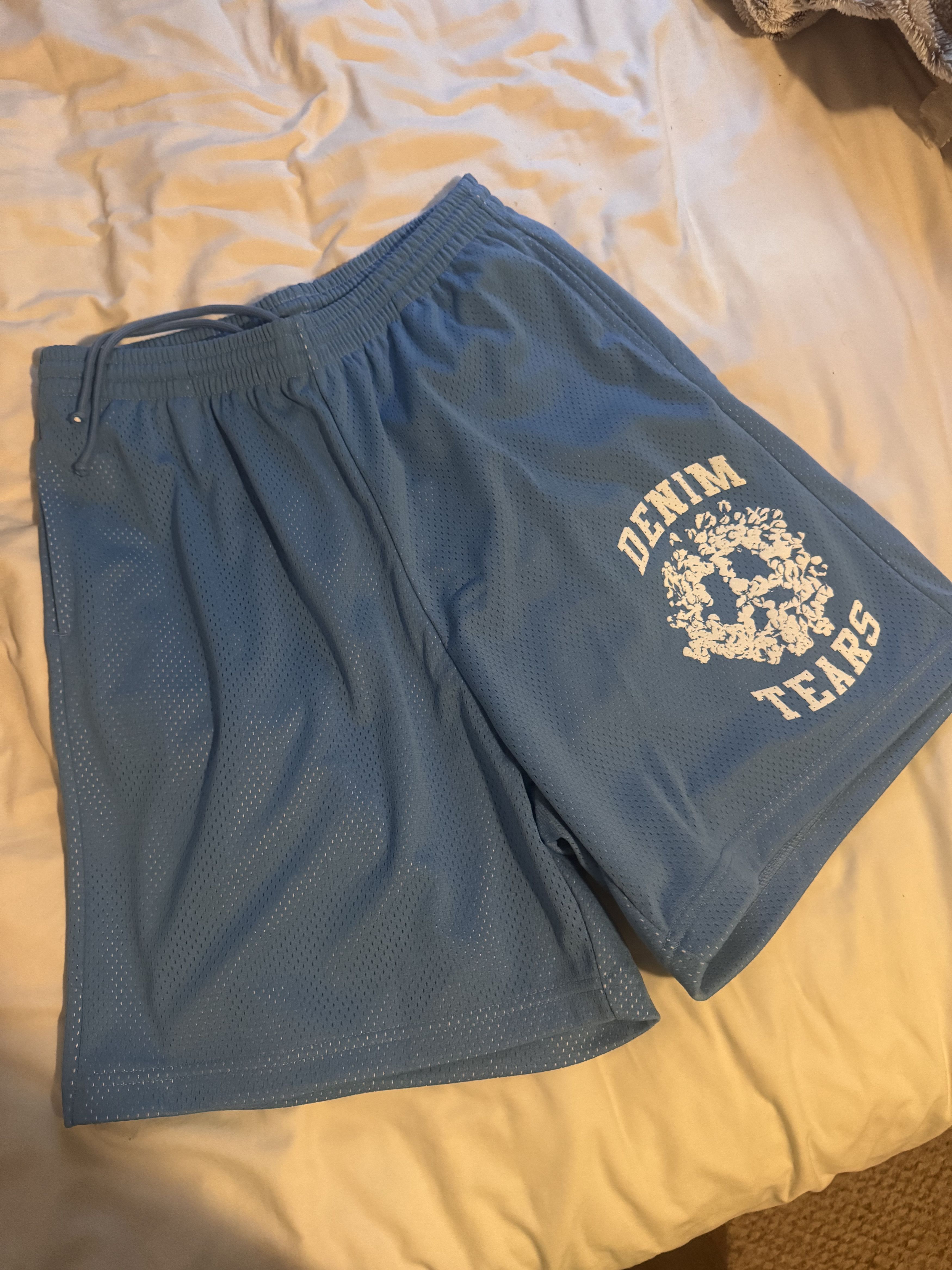 DENIM TEARS Denim Tears University Mesh Shorts Size US 32 / EU 48 - 1 Thumbnail