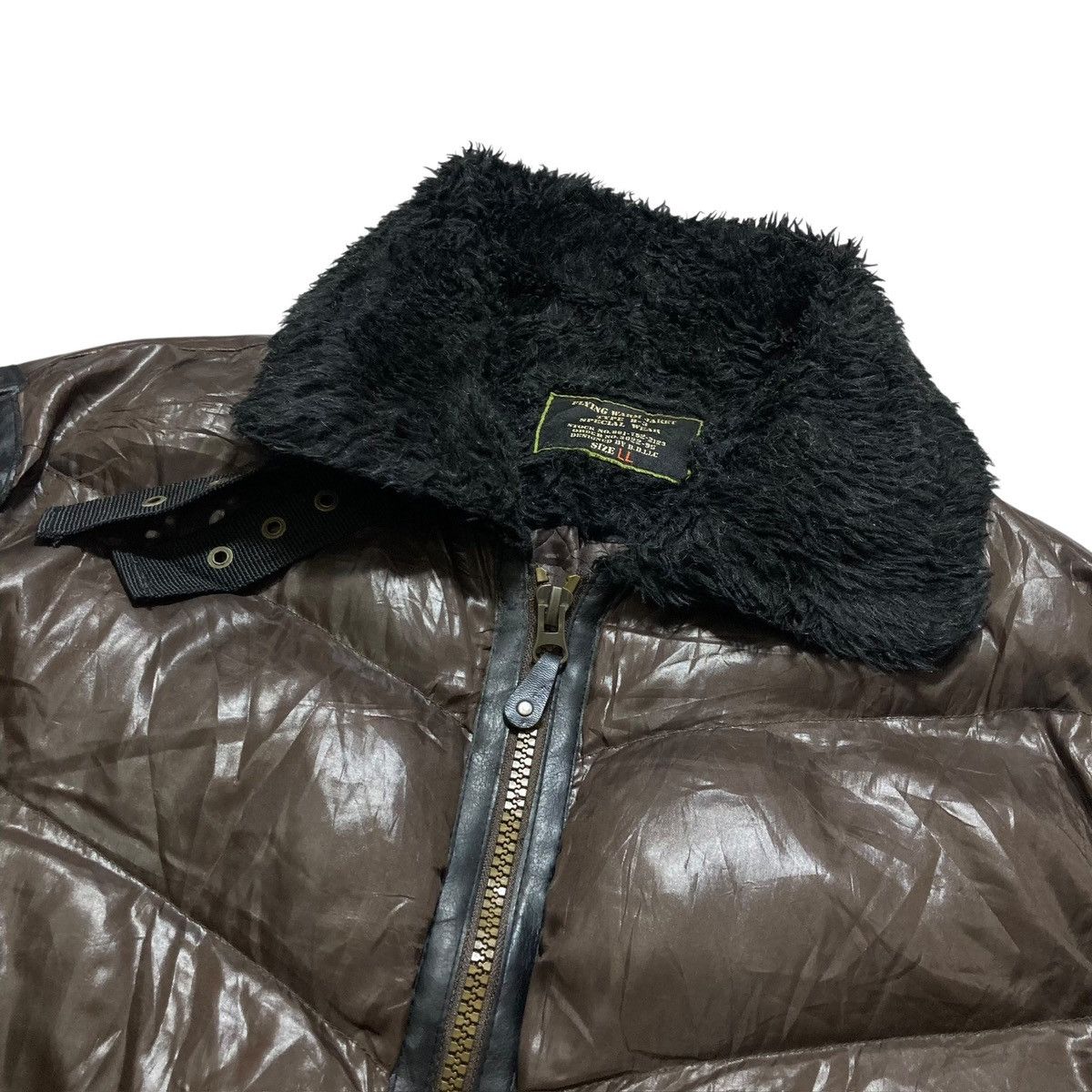 Le Grande Bleu (L.G.B.) JAPANESE BRAND - Flying Warm Fur Puffer Jacket Type B-3 Size US XXL / EU 58 / 5 - 4 Thumbnail