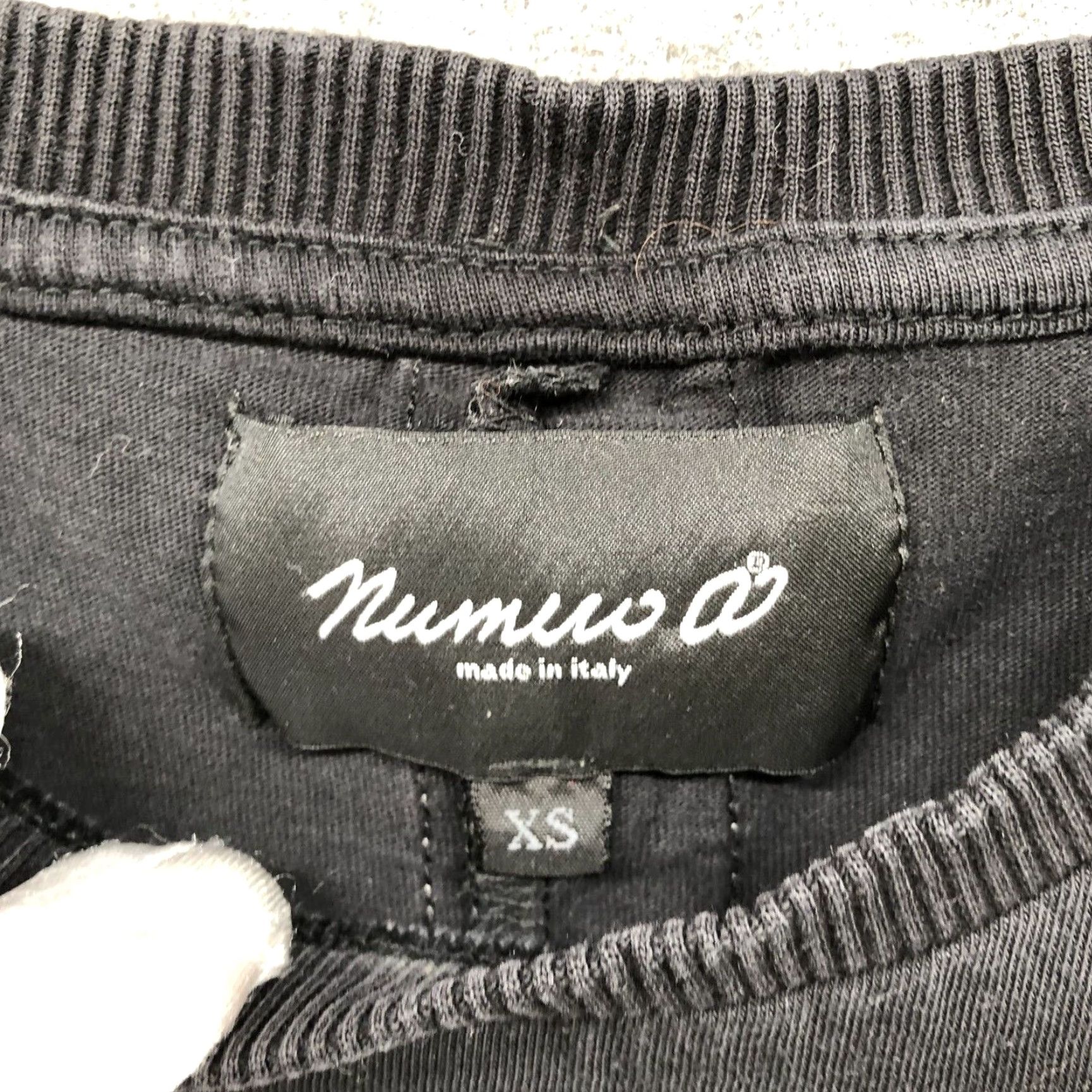 Numero 00 VINTAGE Numero 00 Made in Italy Women's XS Maxi Dress Sleeveless Knit Side Slit Casual Black Size XS / US 0-2 / IT 36-38 - 5 Thumbnail