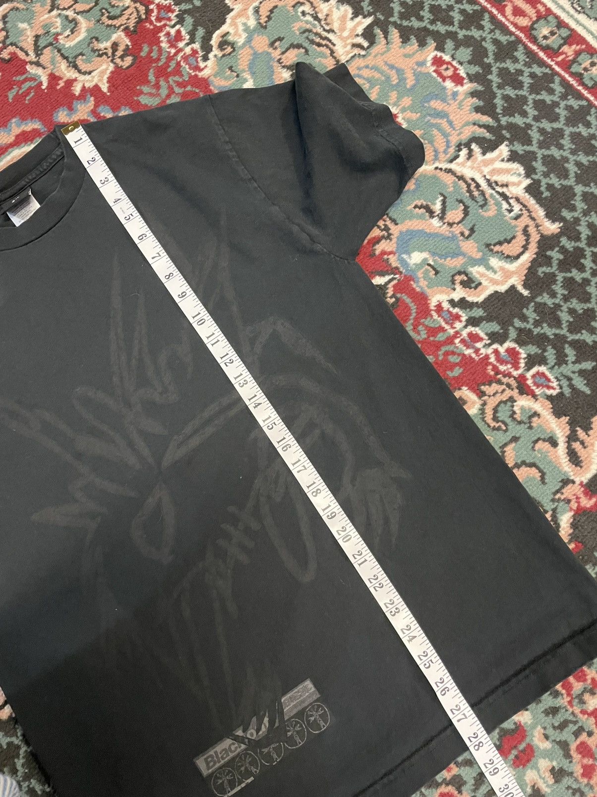 Travis Scott Travis Scott Cactus Jack Blackout Reality Tee Size US M / EU 48-50 / 2 - 9 Thumbnail