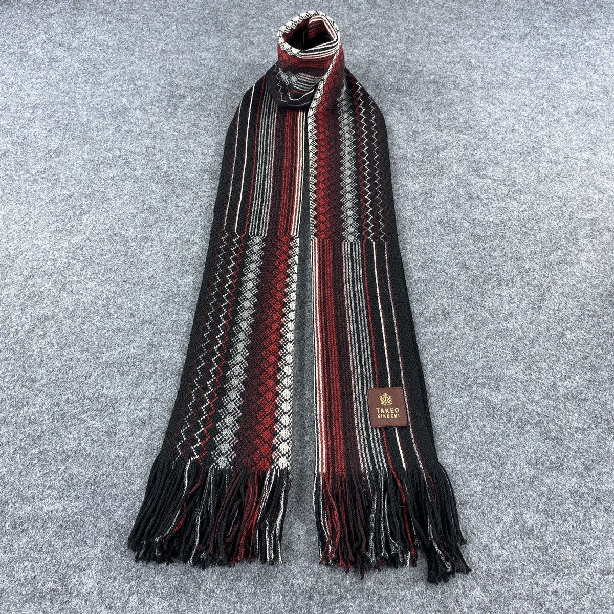 Takeo Kikuchi × Vintage Takeo Kikuchi Scarf # Muffler # Neckwear # D596 Size ONE SIZE - 1 Thumbnail