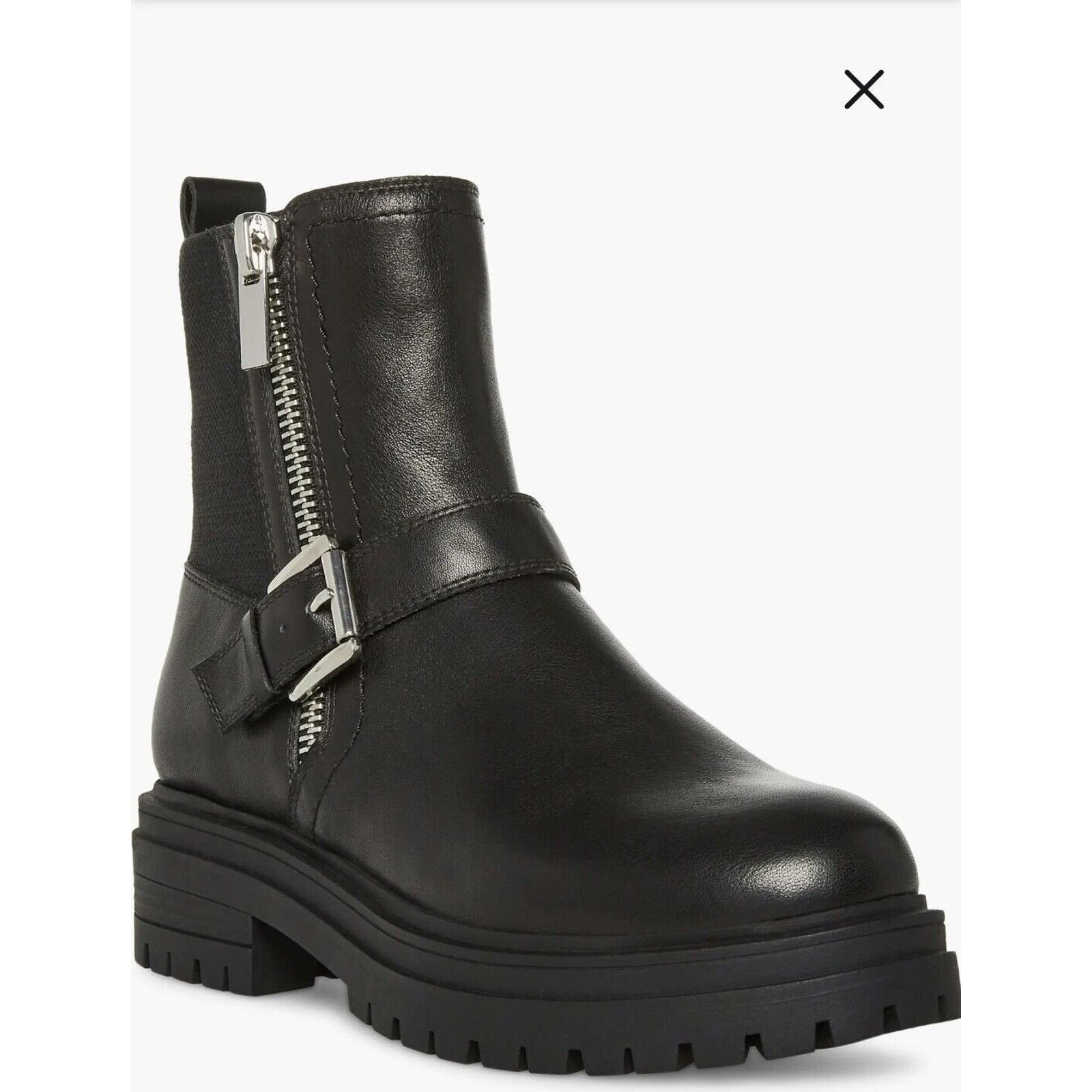 Nordstrom Blondo Garnet Lug Waterproof Black Leather Boot Women's 11 Size US 11 / IT 41 - 1 Thumbnail
