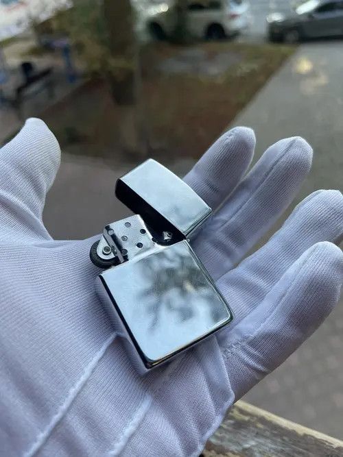 VIBE ☄️KORN ROCK Silver lighter, WORK! RARE album Size ONE SIZE - 2 Thumbnail