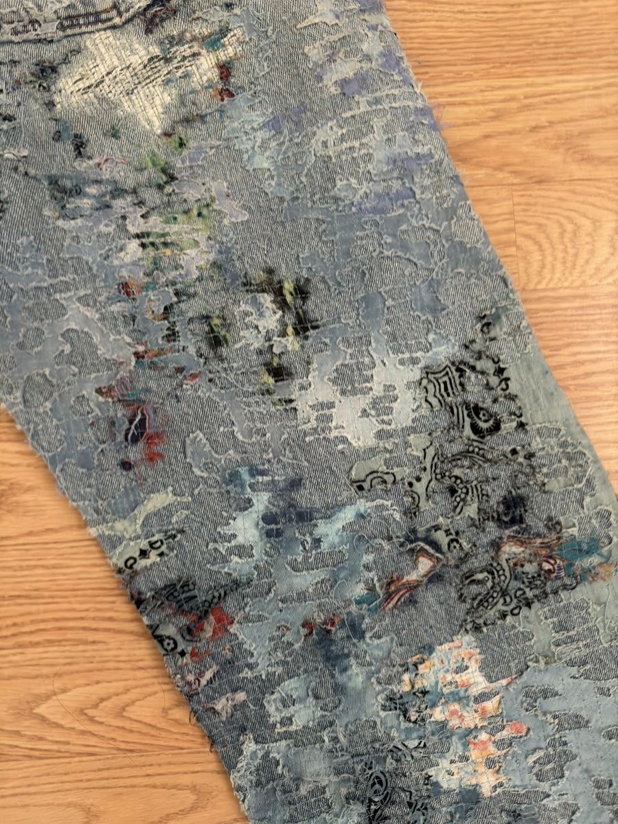 Ends Repair Ends Repair Boro Denim Size US 33 - 16 Thumbnail