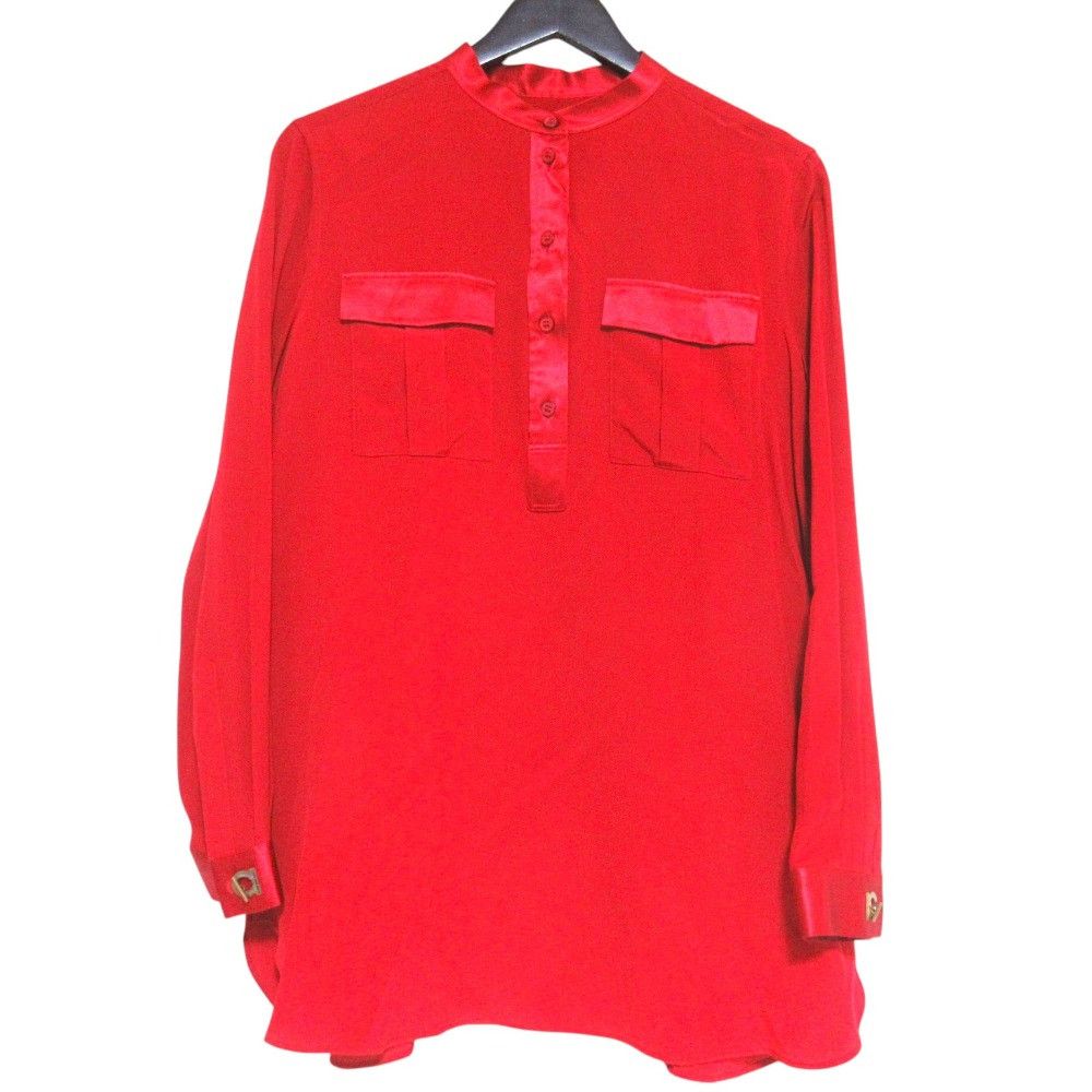 Salvatore Ferragamo Salvatore Ferragamo Salvatore Ferragamo Silk Pullover Blouse Textile Tops DUTY FREE for USA Size ONE SIZE - 1 Thumbnail
