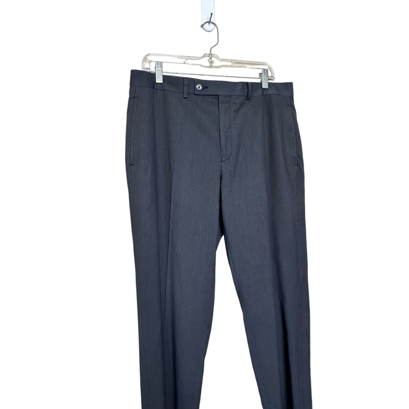 Calvin Klein Calvin Klein men gray dress pants size 34X30 Size US 34 / EU 50 - 6 Thumbnail