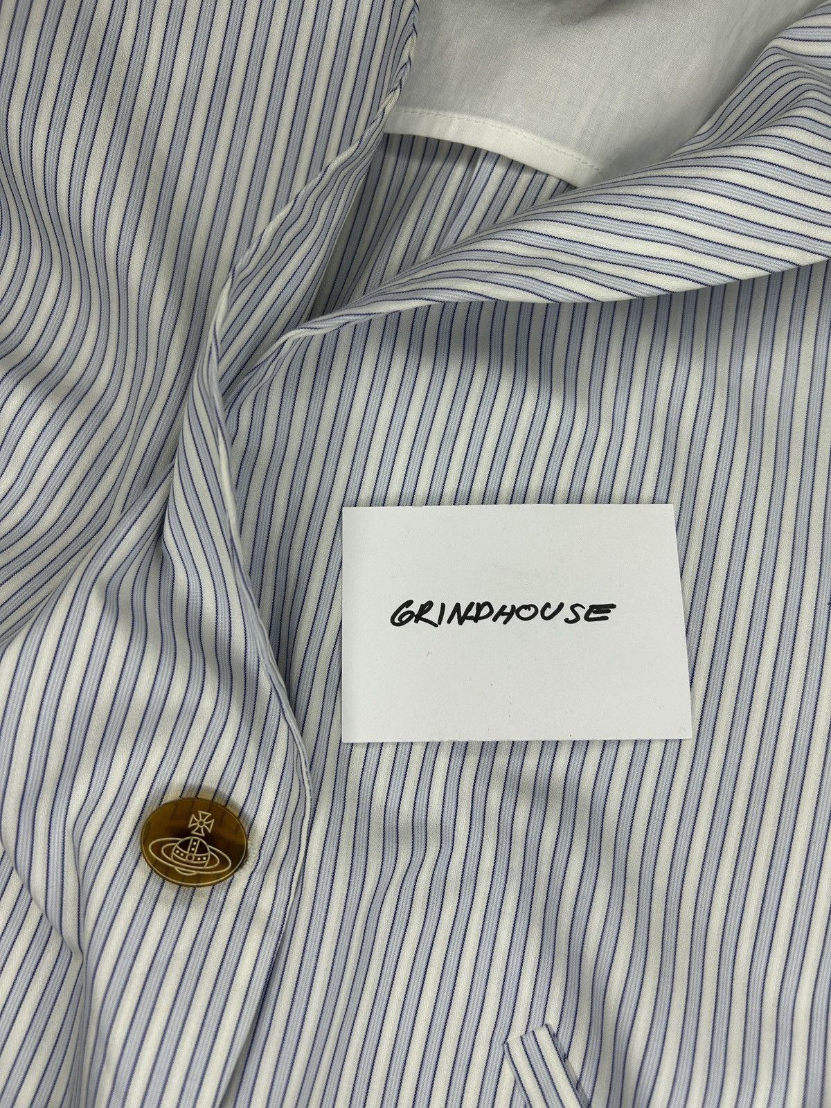 Vivienne Westwood S/S 09 Stripe Cotton Vest Size S / US 4 / IT 40 - 14 Thumbnail
