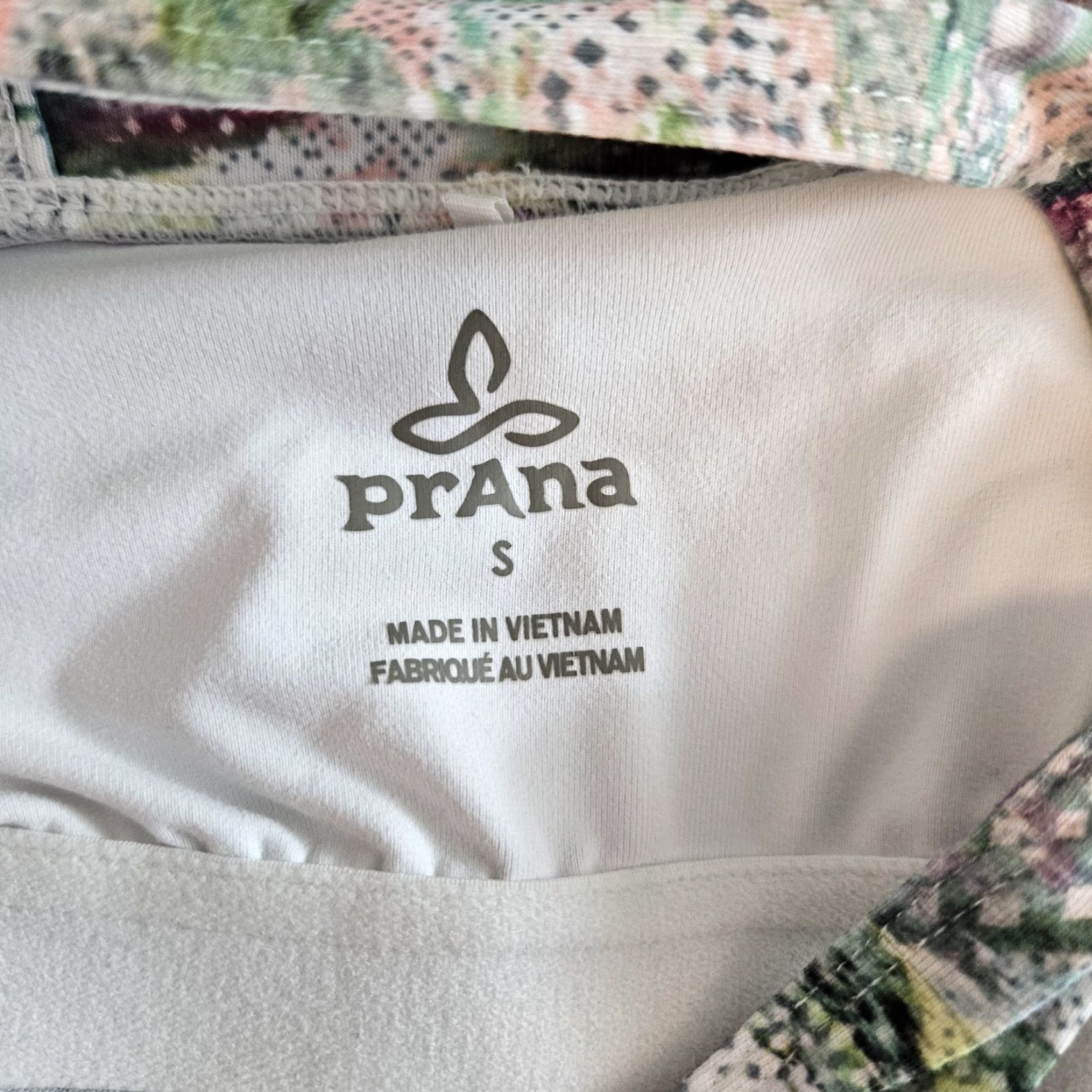 Prana prAna Womens Cantine Dress Sz Small Green Pink Built In Bra Sleeveless Size S / US 4 / IT 40 - 4 Thumbnail