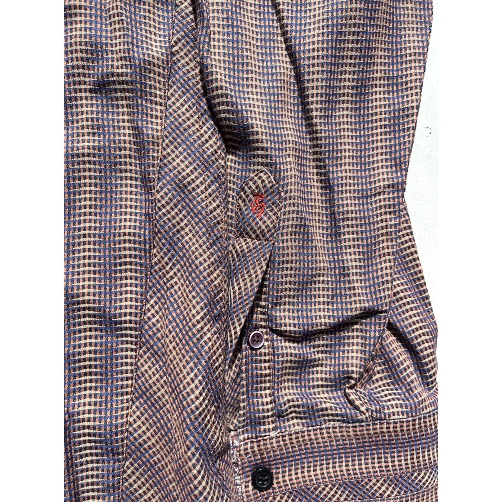 Robert Graham Robert Graham Shirt Multicolor Solid Button-Up XL Men’s Preppy City Bohemian Classic Size US XL / EU 56 / 4 - 6 Thumbnail