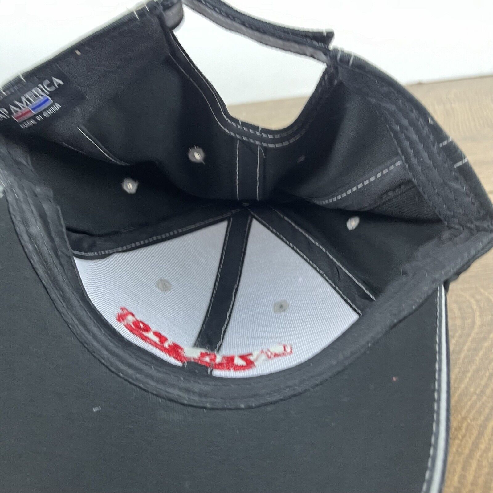 Other Lazer Spot Hat Black Cap Hat Adjustable Hat Black Adult Hat Size ONE SIZE - 12 Thumbnail