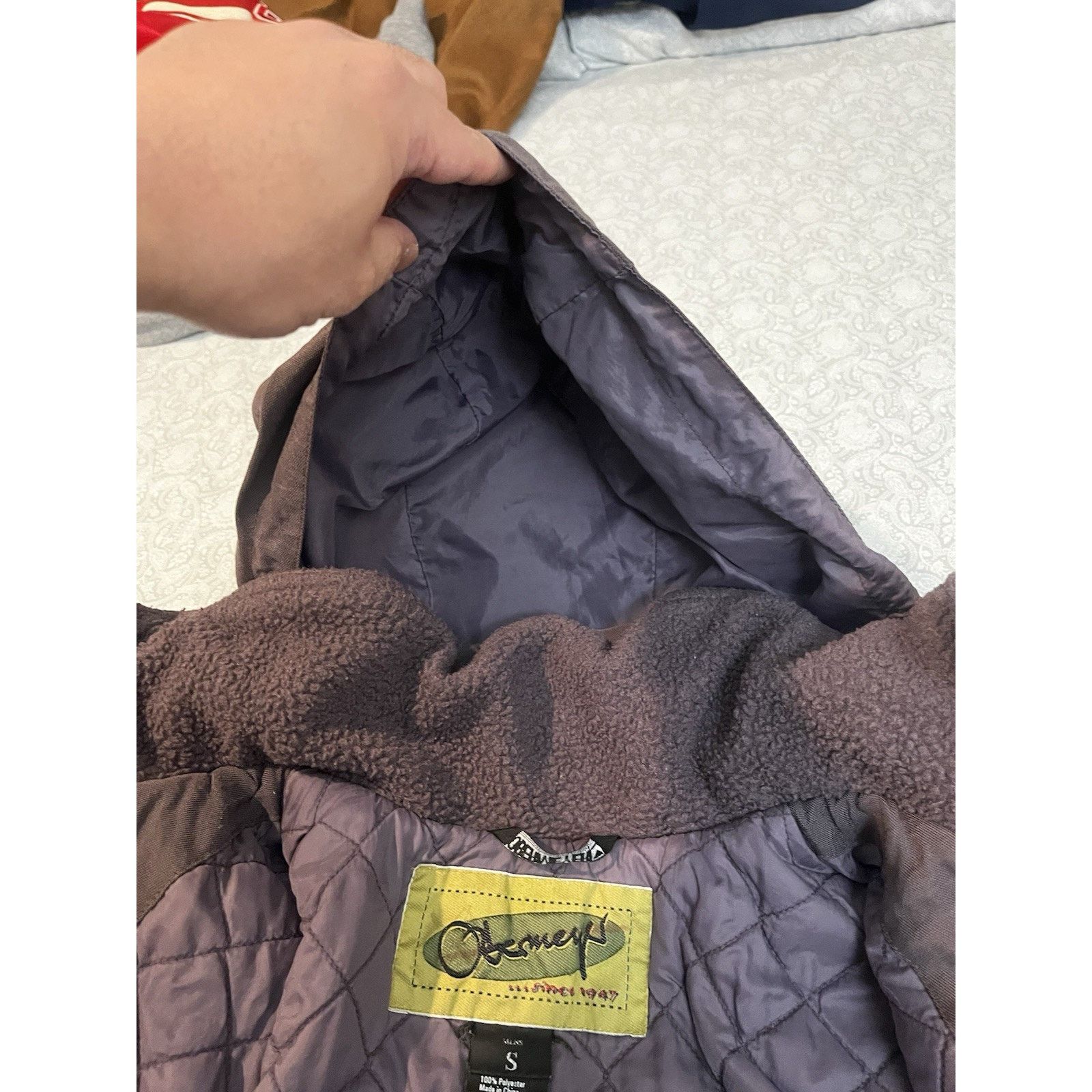 Obermeyer Obermeyer Men’s Small Insulated Jacket Quilted Lined Zip Size US S / EU 44-46 / 1 - 12 Thumbnail