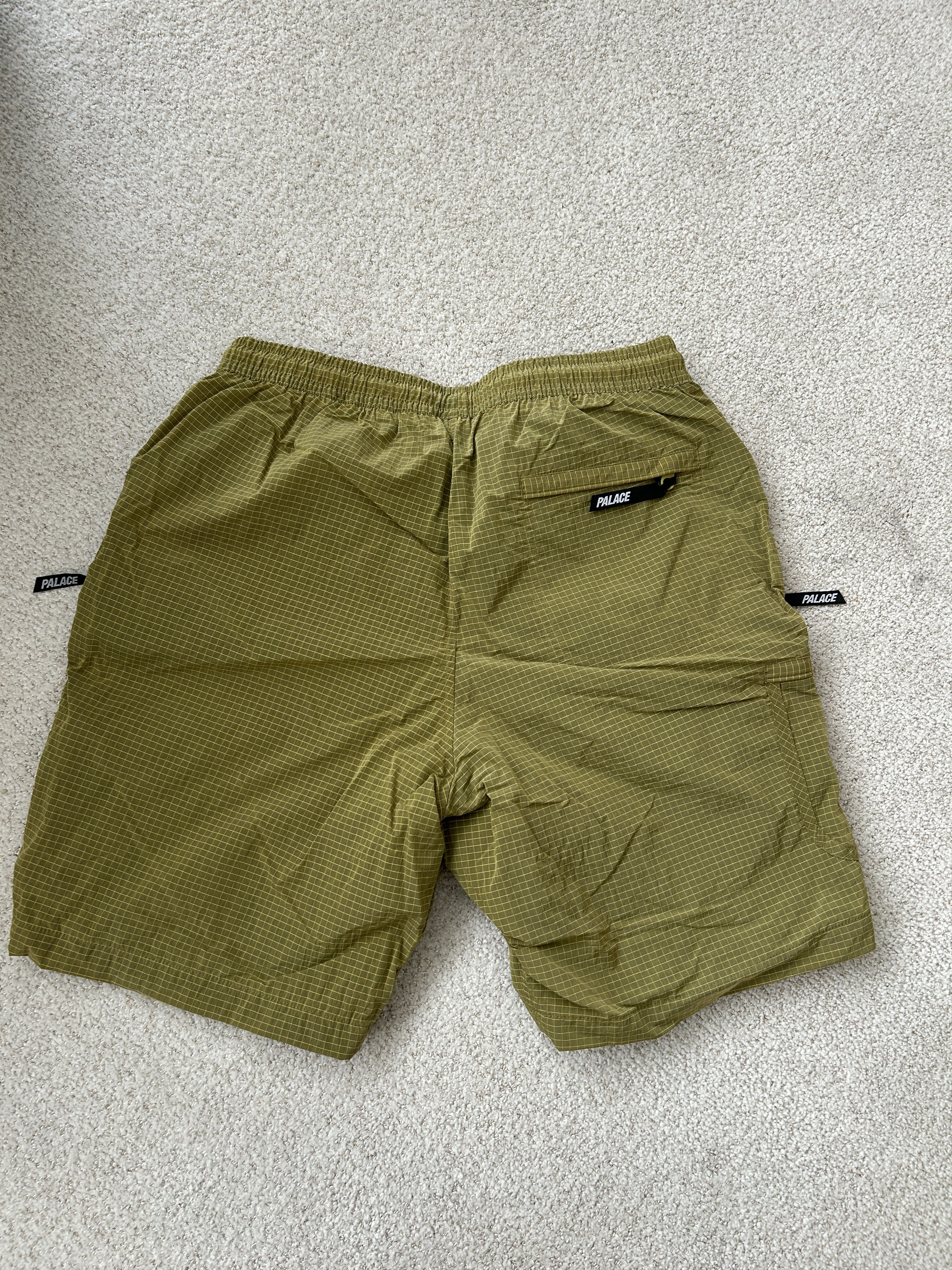 Palace PALACE CRIPSTOP GRID SHORTS YELLOW Size US 32 / EU 48 - 2 Thumbnail