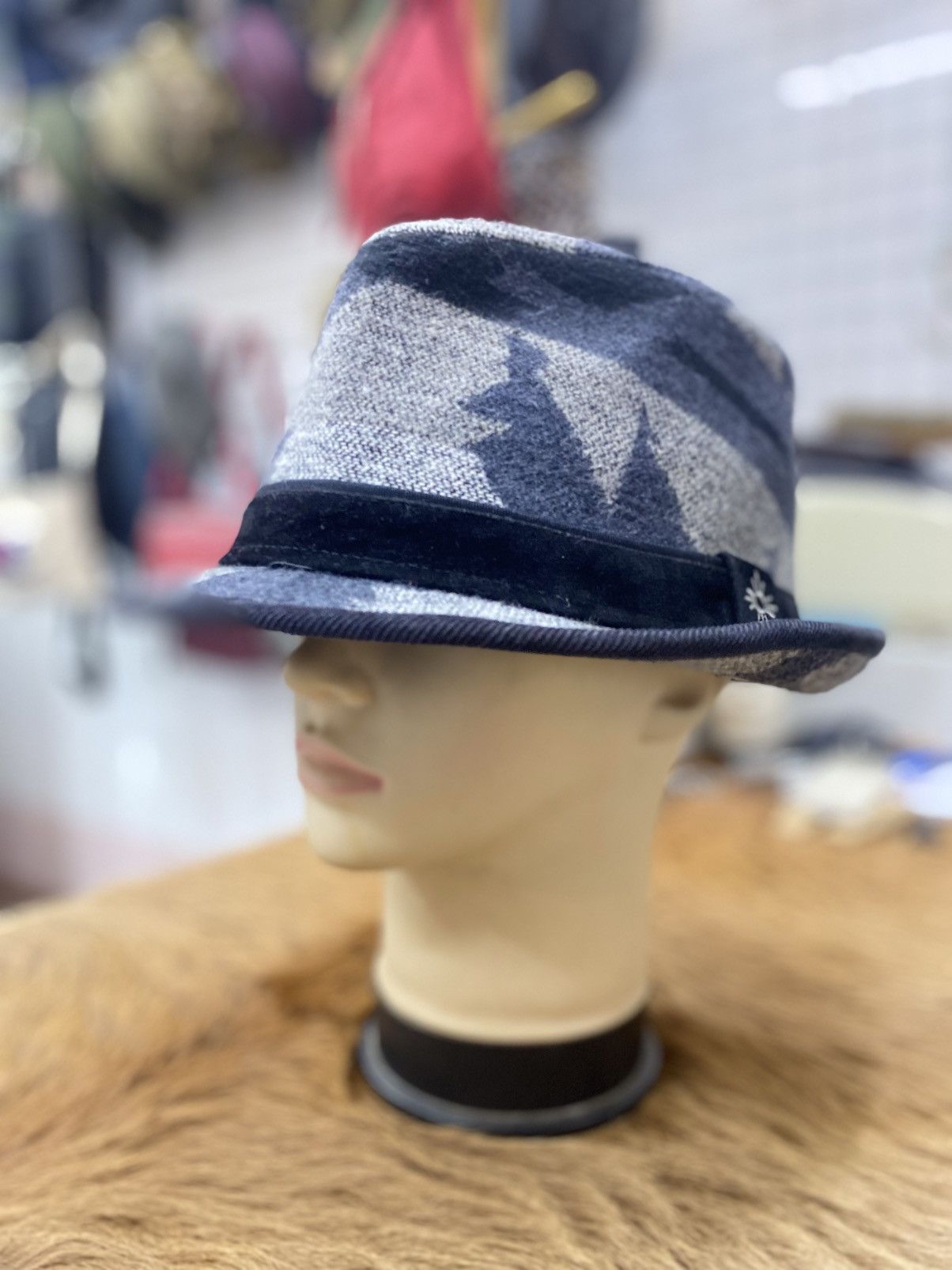Other Vintage Classic Wool Pedora Hat Size ONE SIZE - 1 Thumbnail