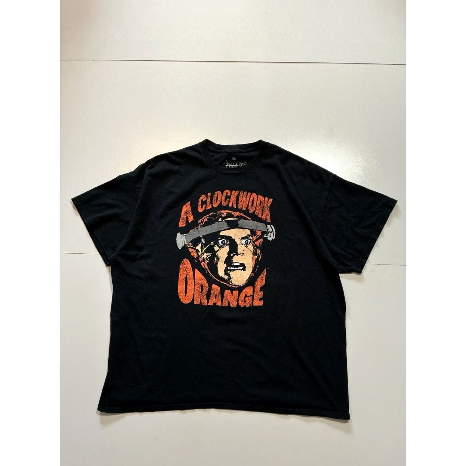 Ripple Junction VINTAGE Ripple Junction A Clockwork Orange Stanley Kubrick Sci Fi Movie Film Black T-Shirt XL Mens Size US XL / EU 56 / 4 - 2 Thumbnail