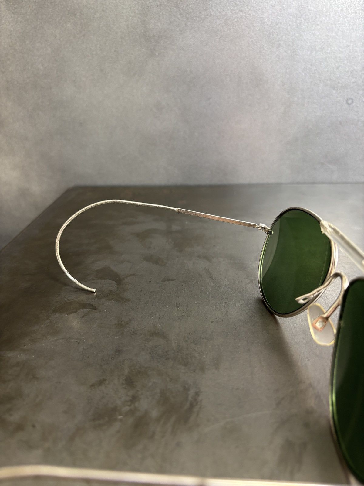 RayBan × Vintage Vintage Aviator Sunglasses Hooked Metal Glacier 60s 70s 80s Size ONE SIZE - 7 Thumbnail