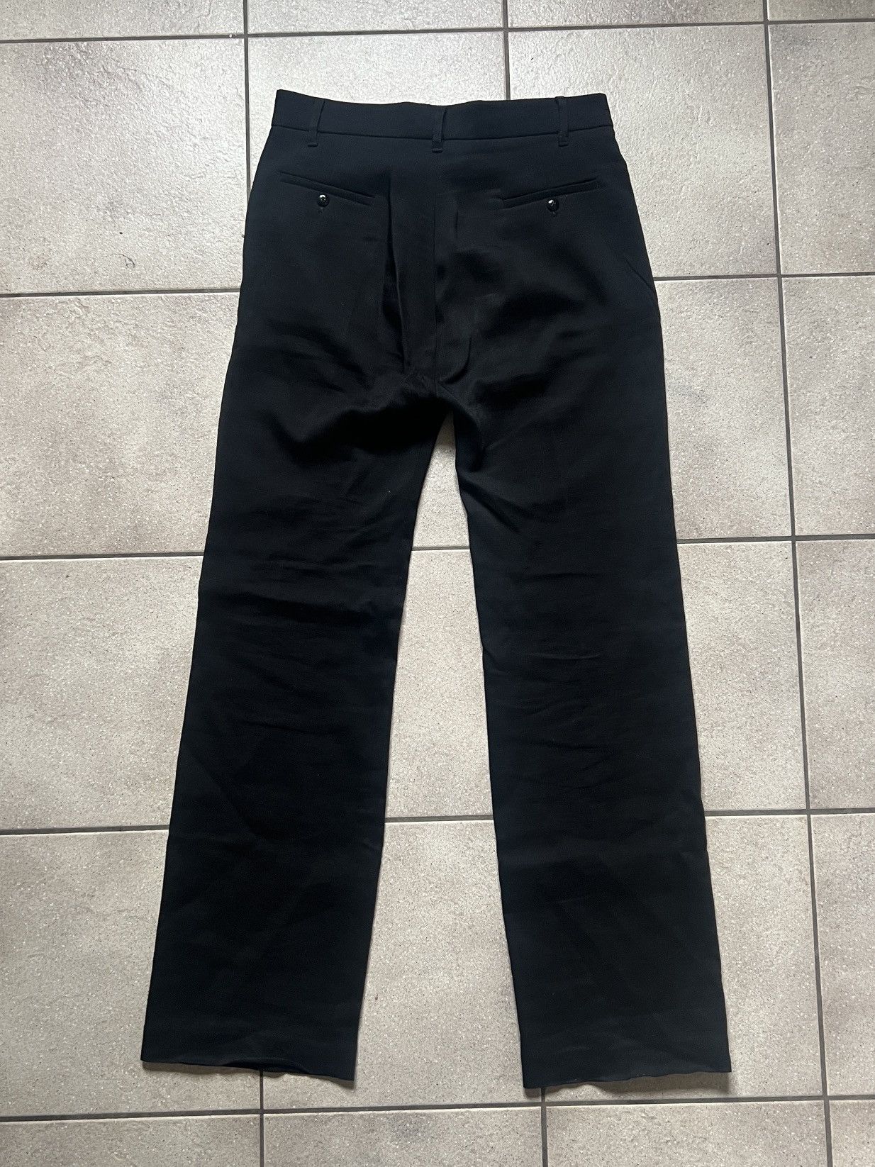 Rick Owens Rick Owens Black Trousers - Size IT42 / US 8 Size US 38 / EU 54 - 2 Thumbnail