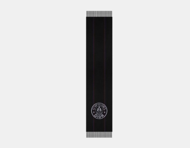 Dior o1w1db10425 34UFO2 Size: OS / Union Scarf in Black Size ONE SIZE - 3 Thumbnail