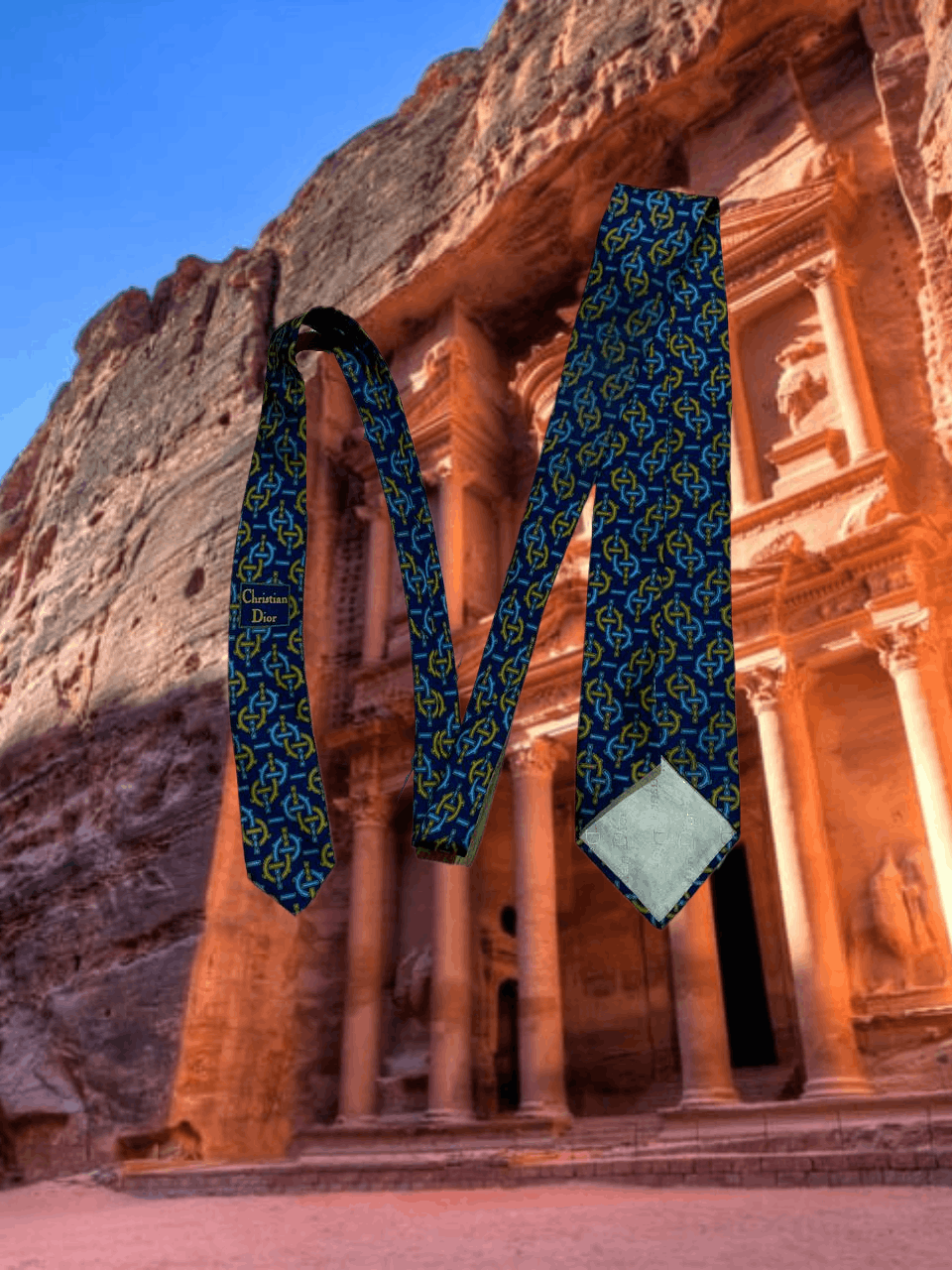 Dior Tie Vintage Dior One size luxury Y2K streetwear Size ONE SIZE - 1 Thumbnail