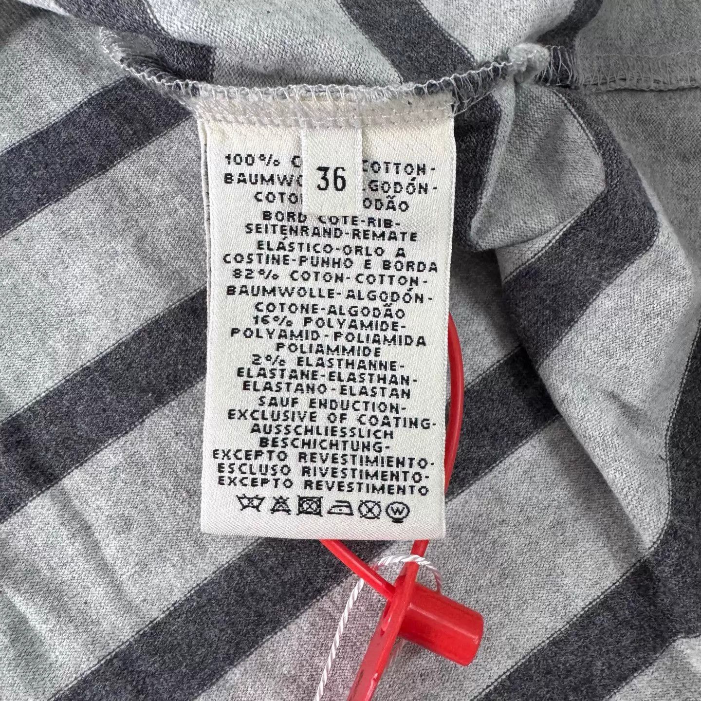 Hermes HERMES Striped Printed Logo Hoodie Dress 36 99 New Size XS / US 0-2 / IT 36-38 - 7 Thumbnail
