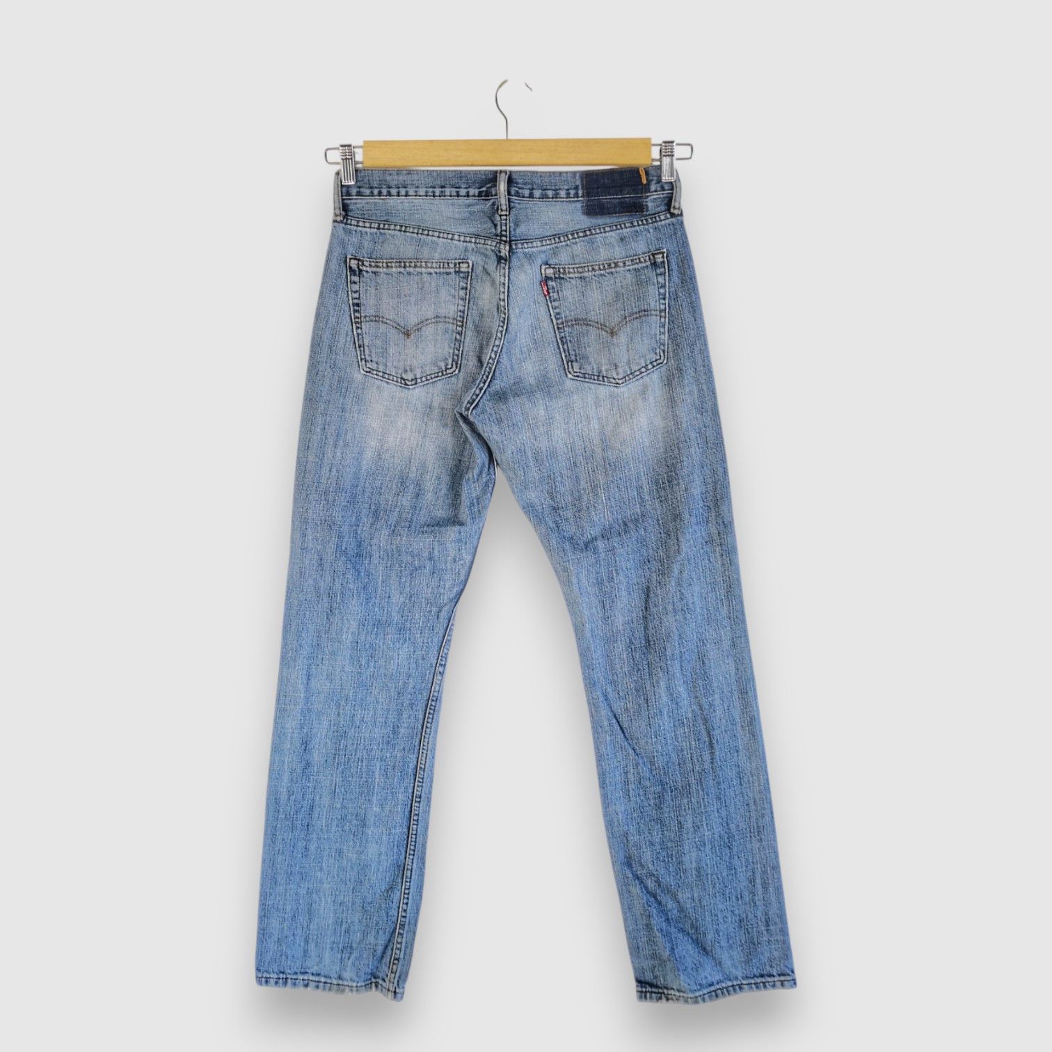 Levi's Vintage Levis 550 Faded Denim Distressed Levi's Jeans Size US 32 / EU 48 - 2 Thumbnail