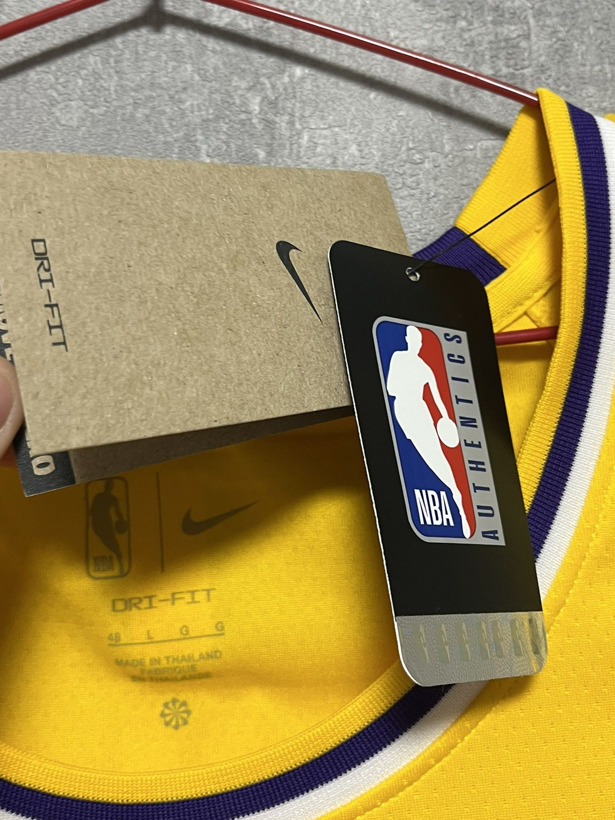 Nike Nike LeBron James Los Angeles Lakers Icon Edition Jersey Size US L / EU 52-54 / 3 - 13 Thumbnail