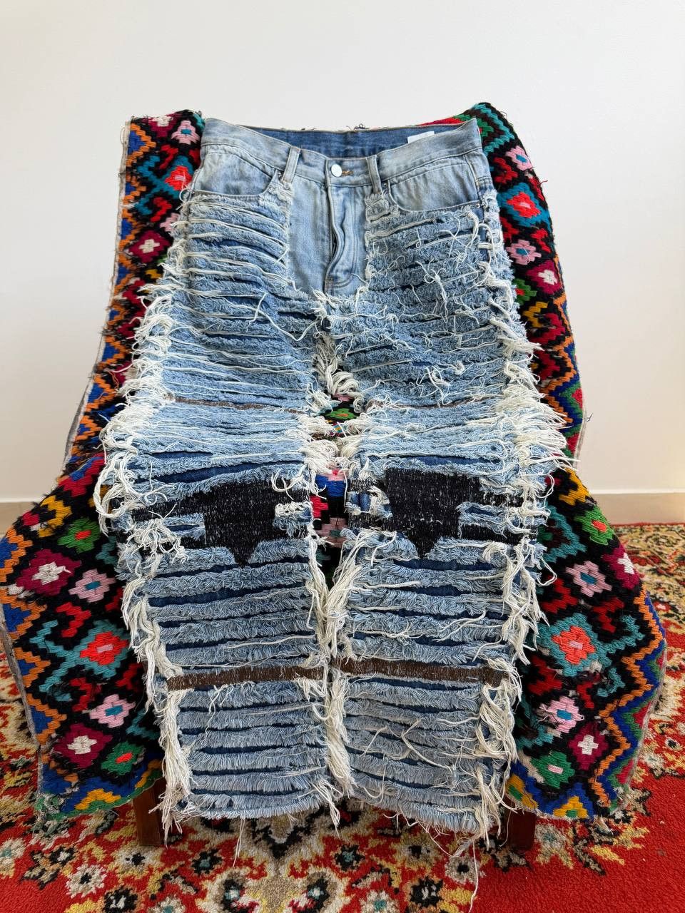 If Six Was Nine VINTAGE **HYSTERIC GLAMOUR STYLE BAGGY JEANS 90S Size US 32 / EU 48 - 1 Thumbnail