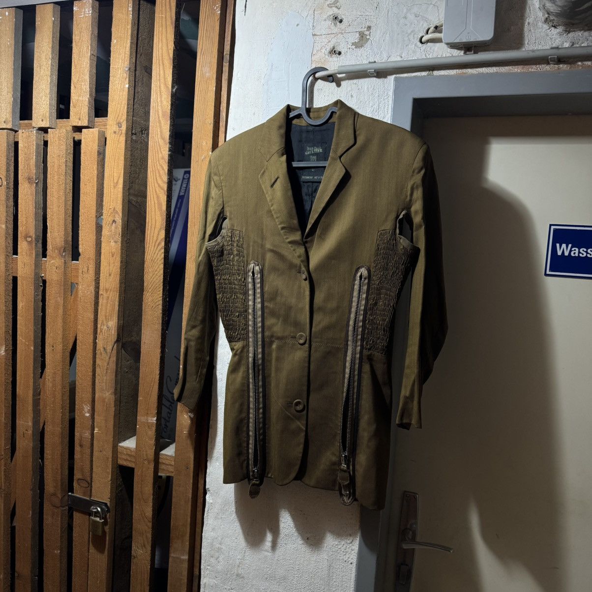 Jean Paul Gaultier × Vintage Jean Paul Gaultier AW89 Femme Multi Zipper Blazer Size M / US 6-8 / IT 42-44 - 4 Thumbnail