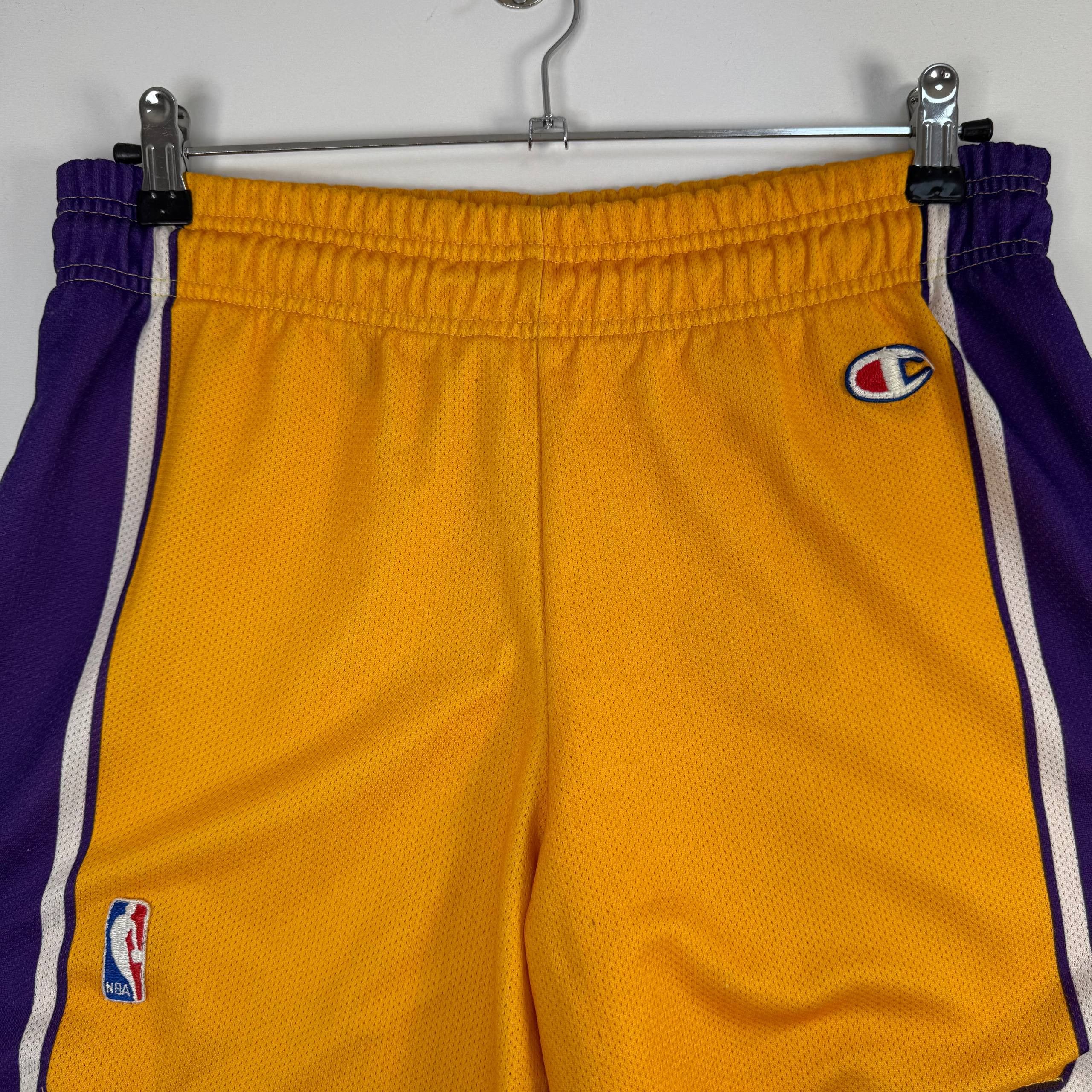 Champion Vintage Champion NBA Basketball Shorts Los Angeles Lakers S Size US S / EU 44-46 / 1 - 2 Thumbnail