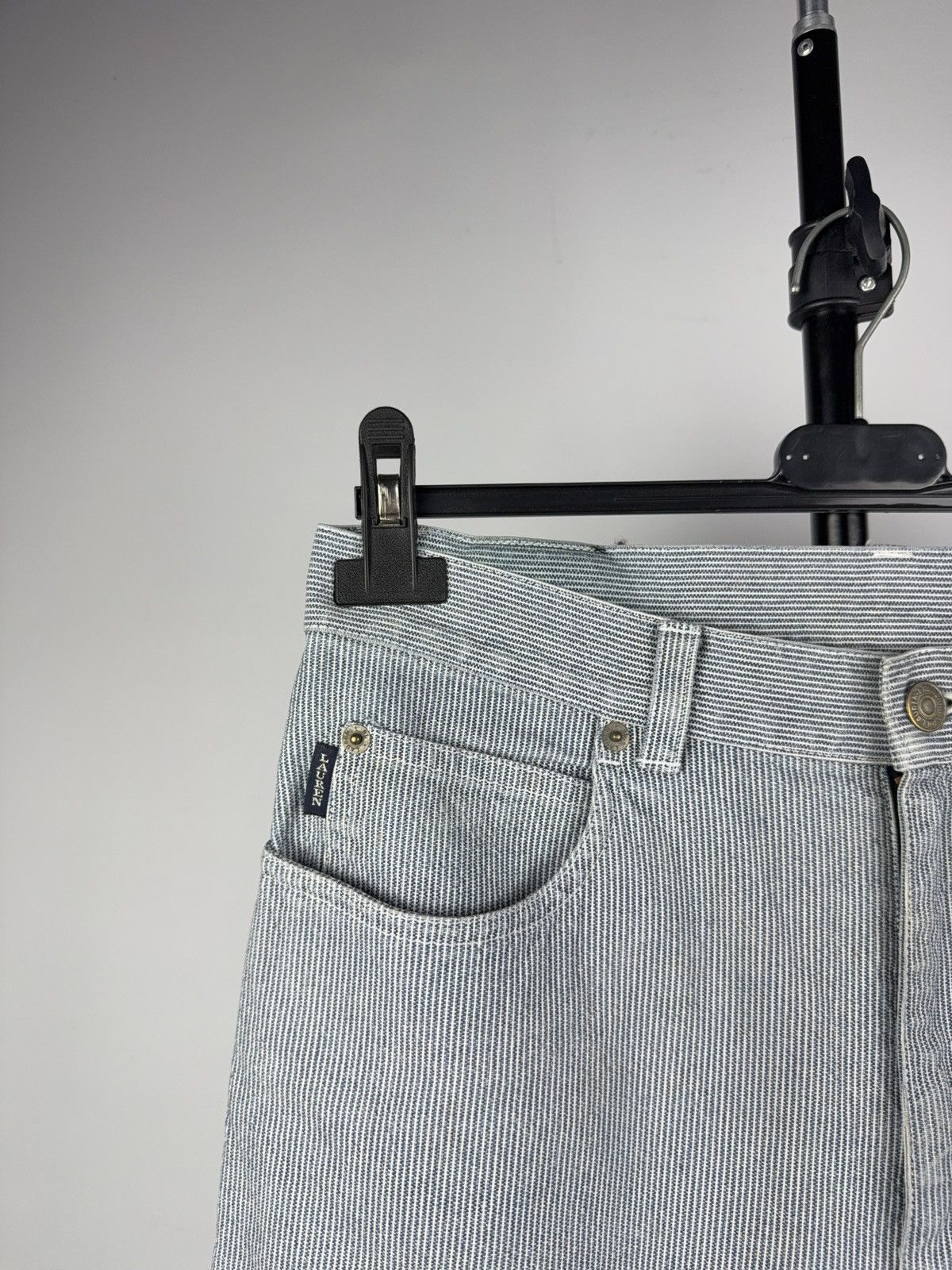 Ralph Lauren Luxury Retro 00s Ralph Lauren Vintage Striped Denim Jeans Size 30" / US 8 / IT 44 - 5 Thumbnail