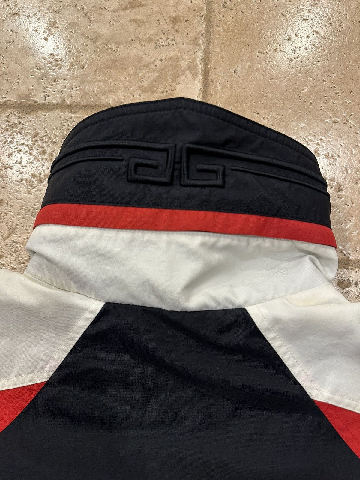 Givenchy Givenchy Vintage Sports Sailing Zip Up Black / Red Jacket Size US L / EU 52-54 / 3 - 15 Thumbnail