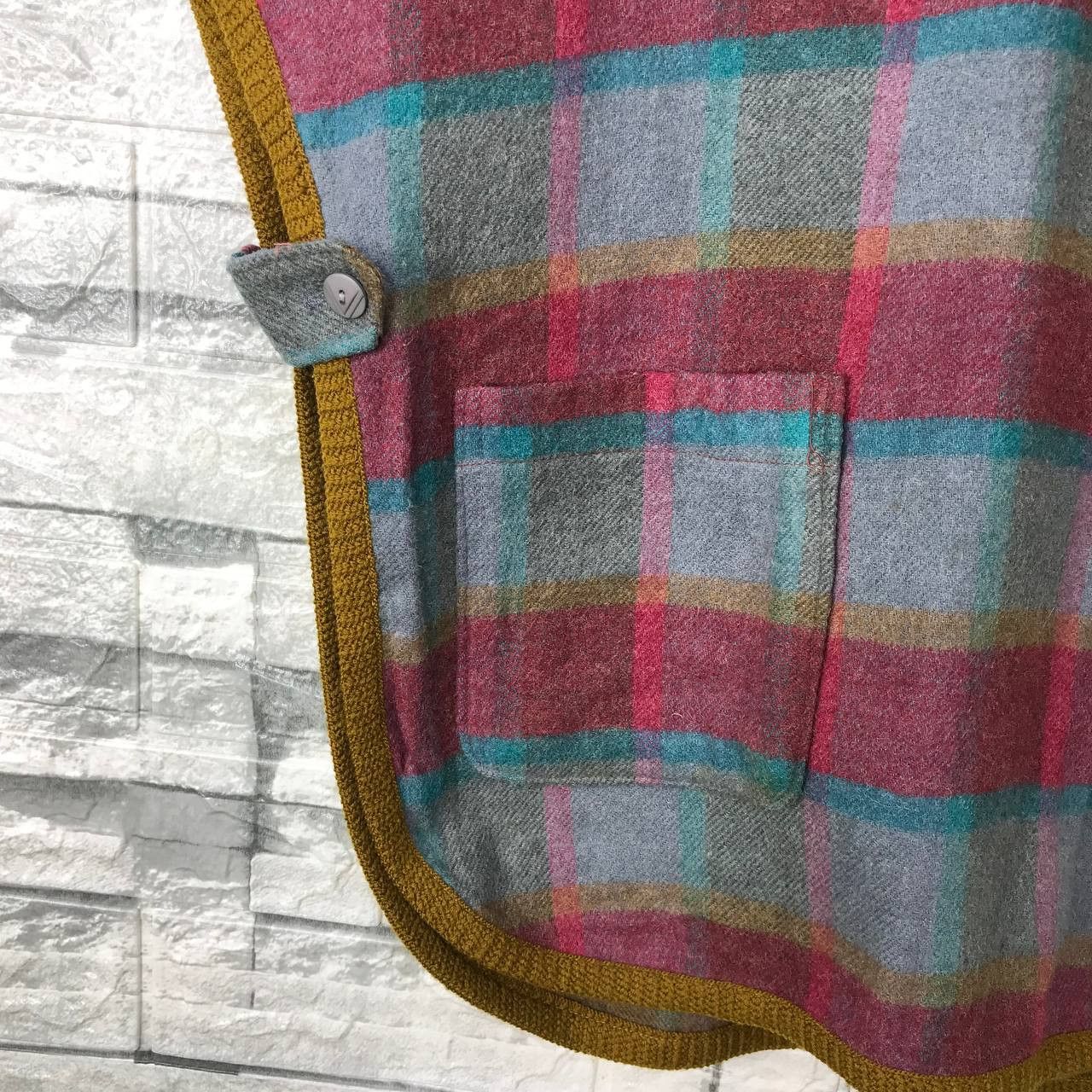 Japanese Brand ISSEY MIYAKE STYLE VTG JAPANESE PONCHO TSHIRT SINGLE POCKET Size US M / EU 48-50 / 2 - 11 Thumbnail