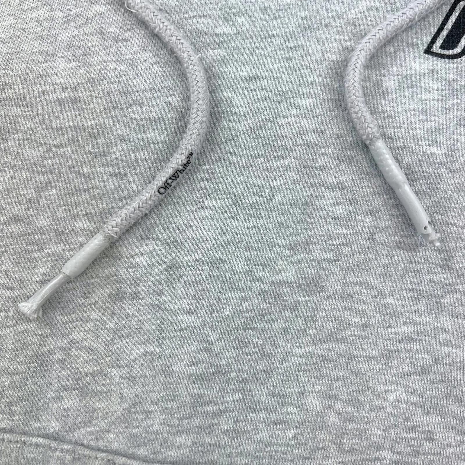 Off-White Off-White Thunder Grey Hoodie Size US L / EU 52-54 / 3 - 5 Thumbnail