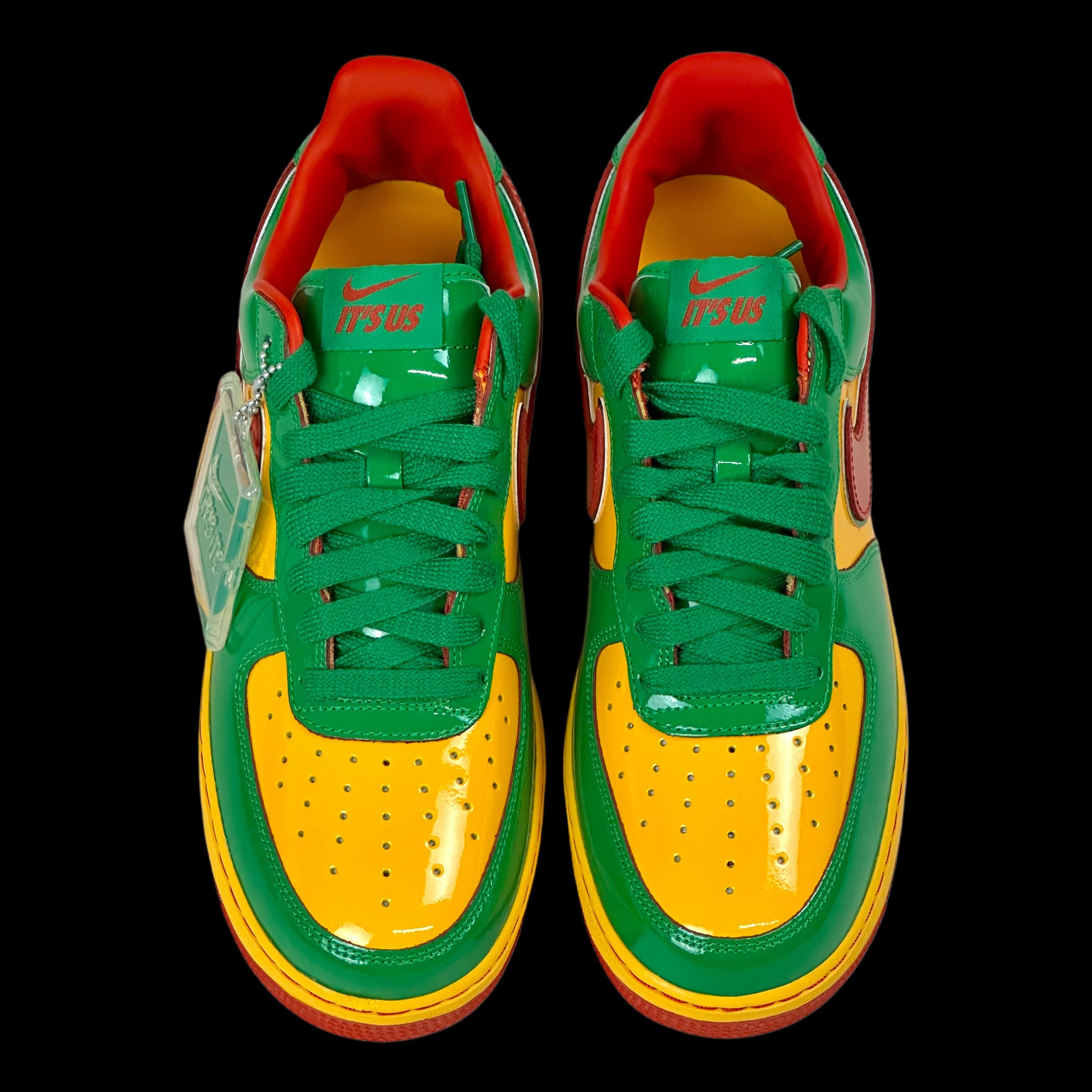 Lil Yachty × Nike 2025 lil yachty // nike air force 1 rasta lucky green bape Size US 9.5 / EU 42-43 - 7 Thumbnail